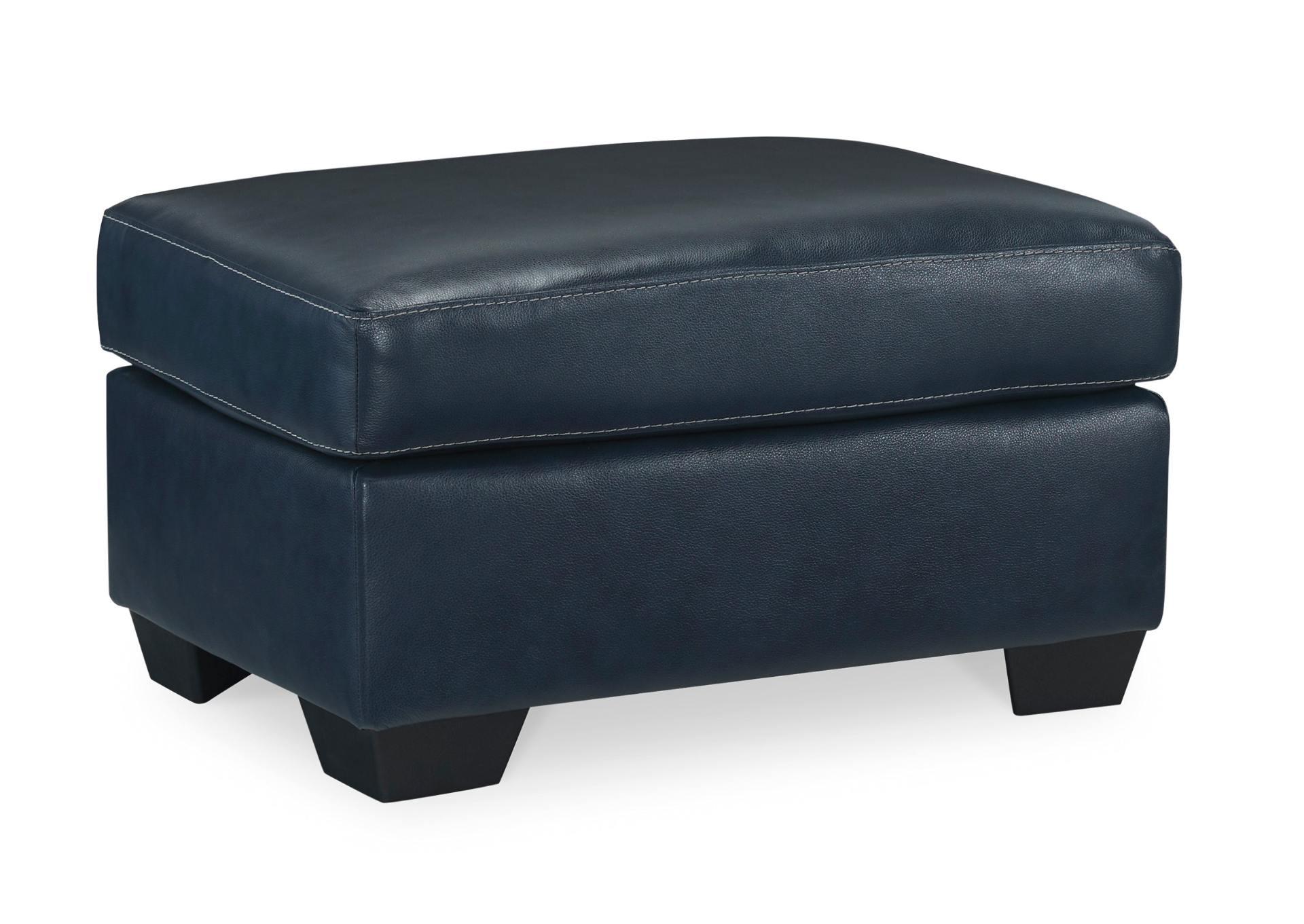 SANTORINE OCEAN LEATHER OTTOMAN,ASHLEY FURNITURE INC.