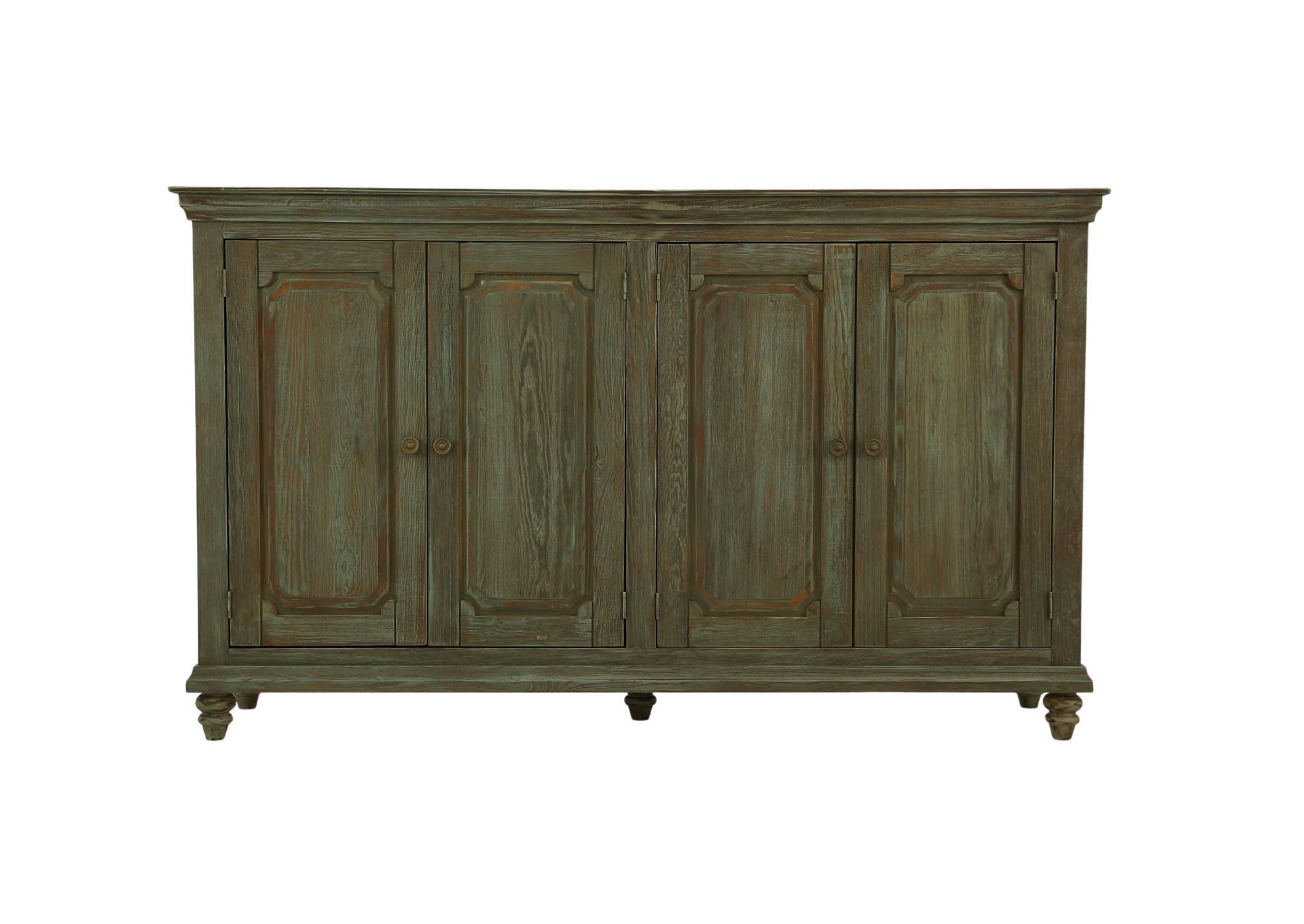 MARGOT AGED GREEN CONSOLE