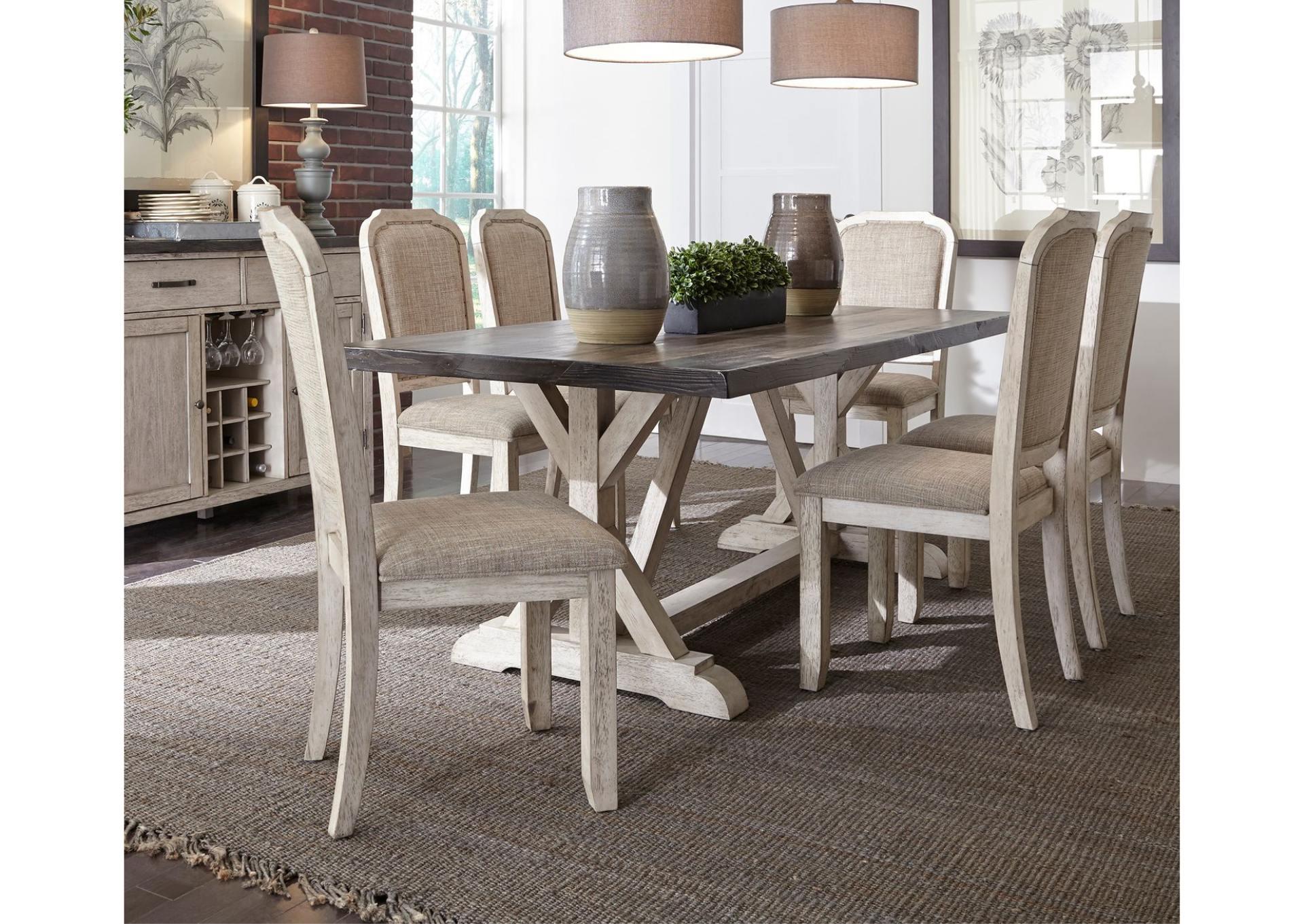 WILLOWRUN DINING TRESTLE TABLE,LIBERTY FURNITURE