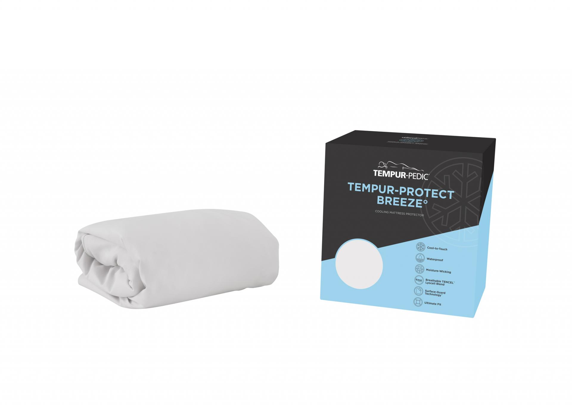 TEMPUR PROTECT BREEZE KING MATTRESS PROTECTOR