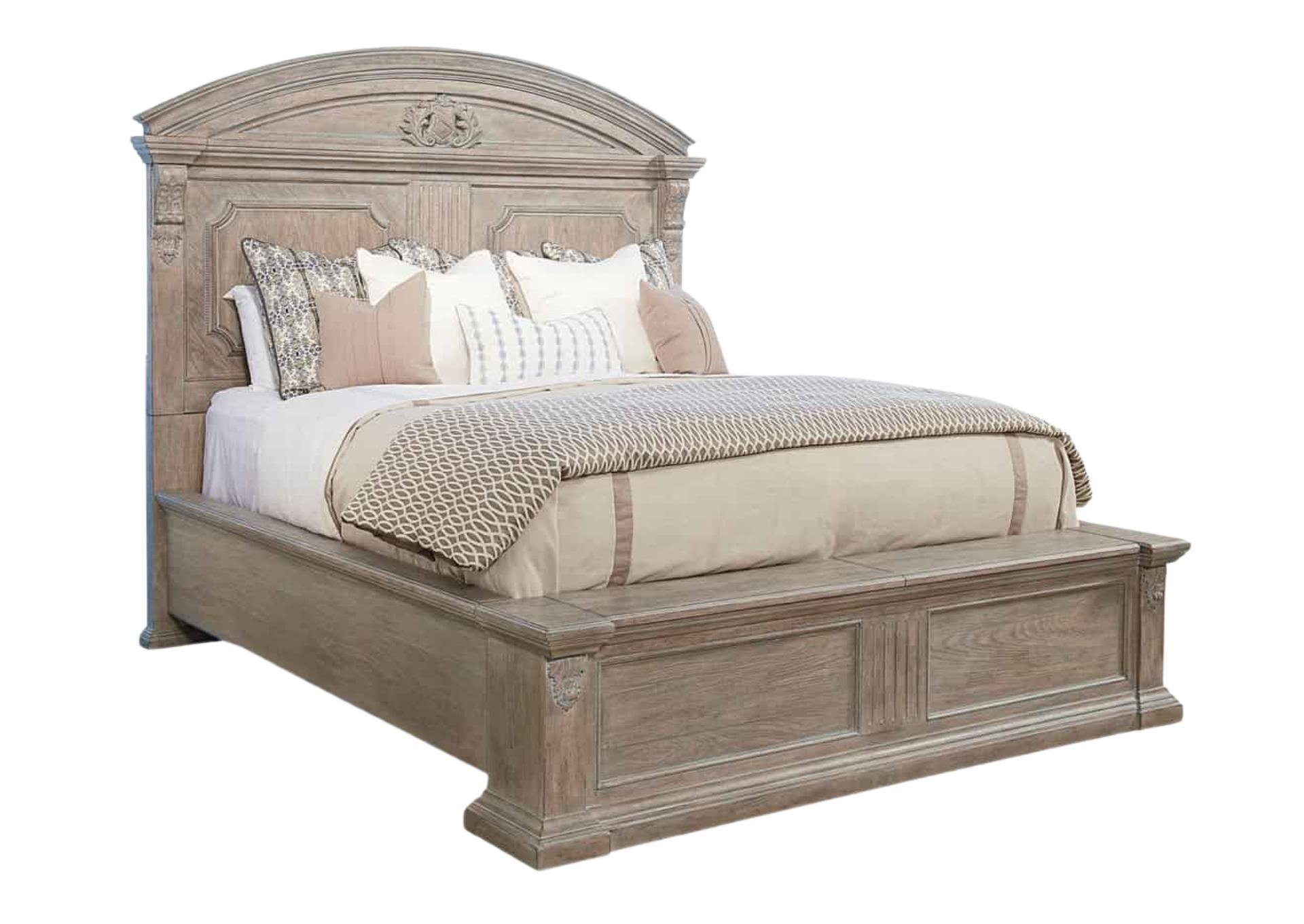 ARCH SALVAGE CHAMBERS QUEEN BED