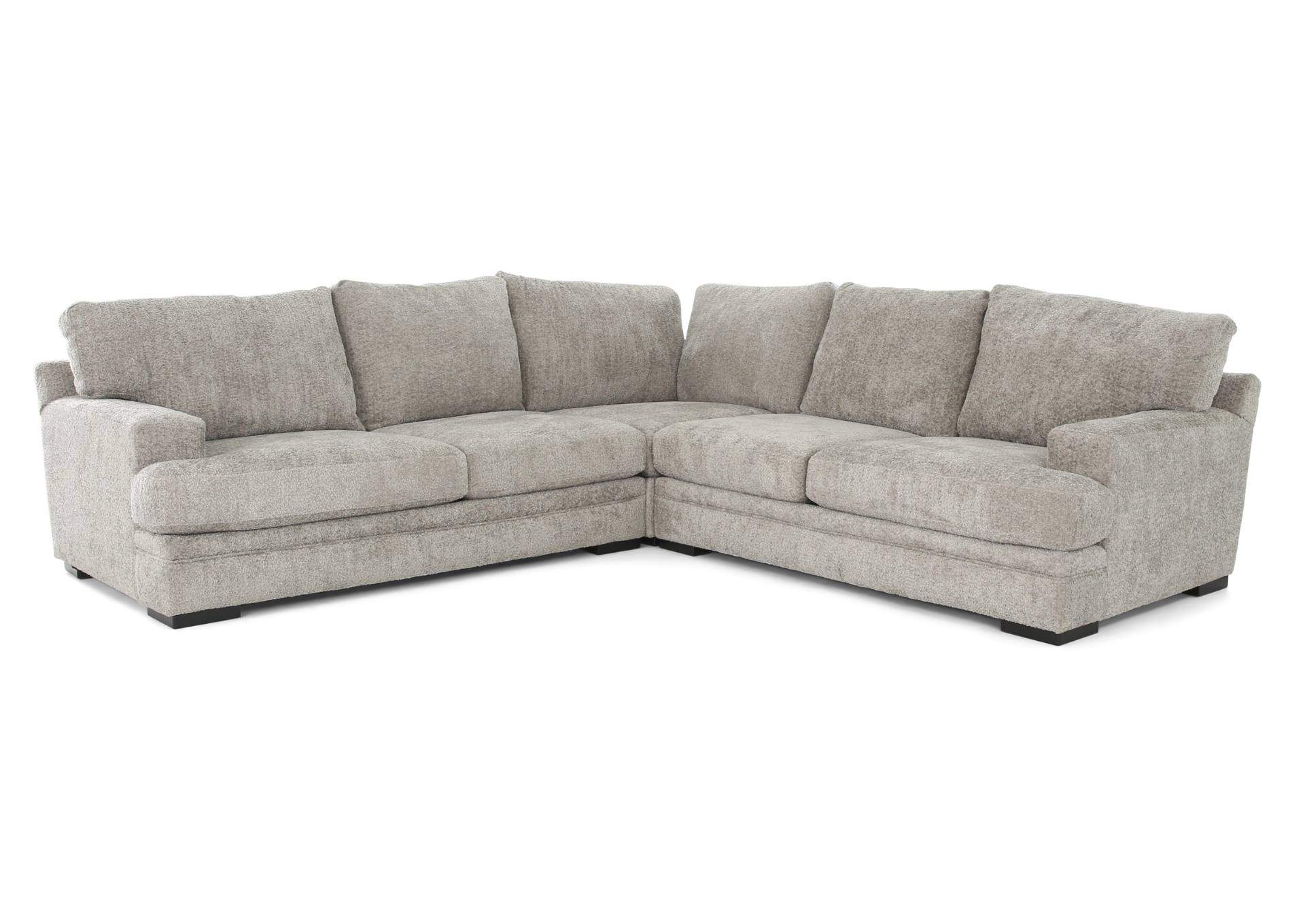 PICCOLO STERLING 3 PIECE SECTIONAL,SOFA