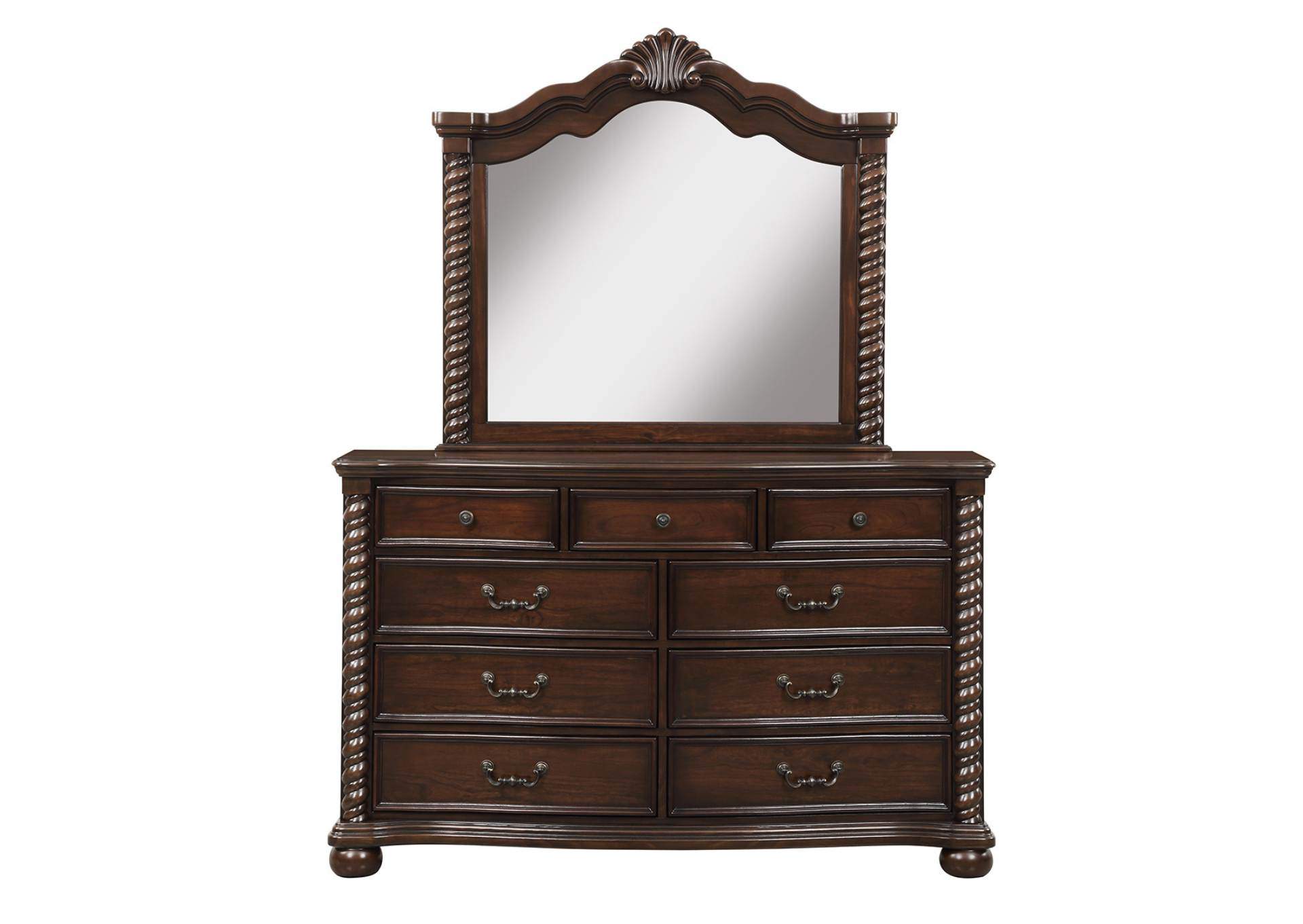 MONTAROSA DRESSER AND MIRROR,AUSTIN GROUP