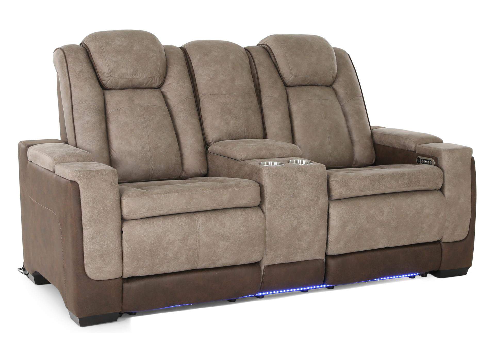 LANTANA ROCKY GREY/BROWN 2P POWER LOVESEAT,ELEMENTS INTERNATIONAL GROUP, LLC