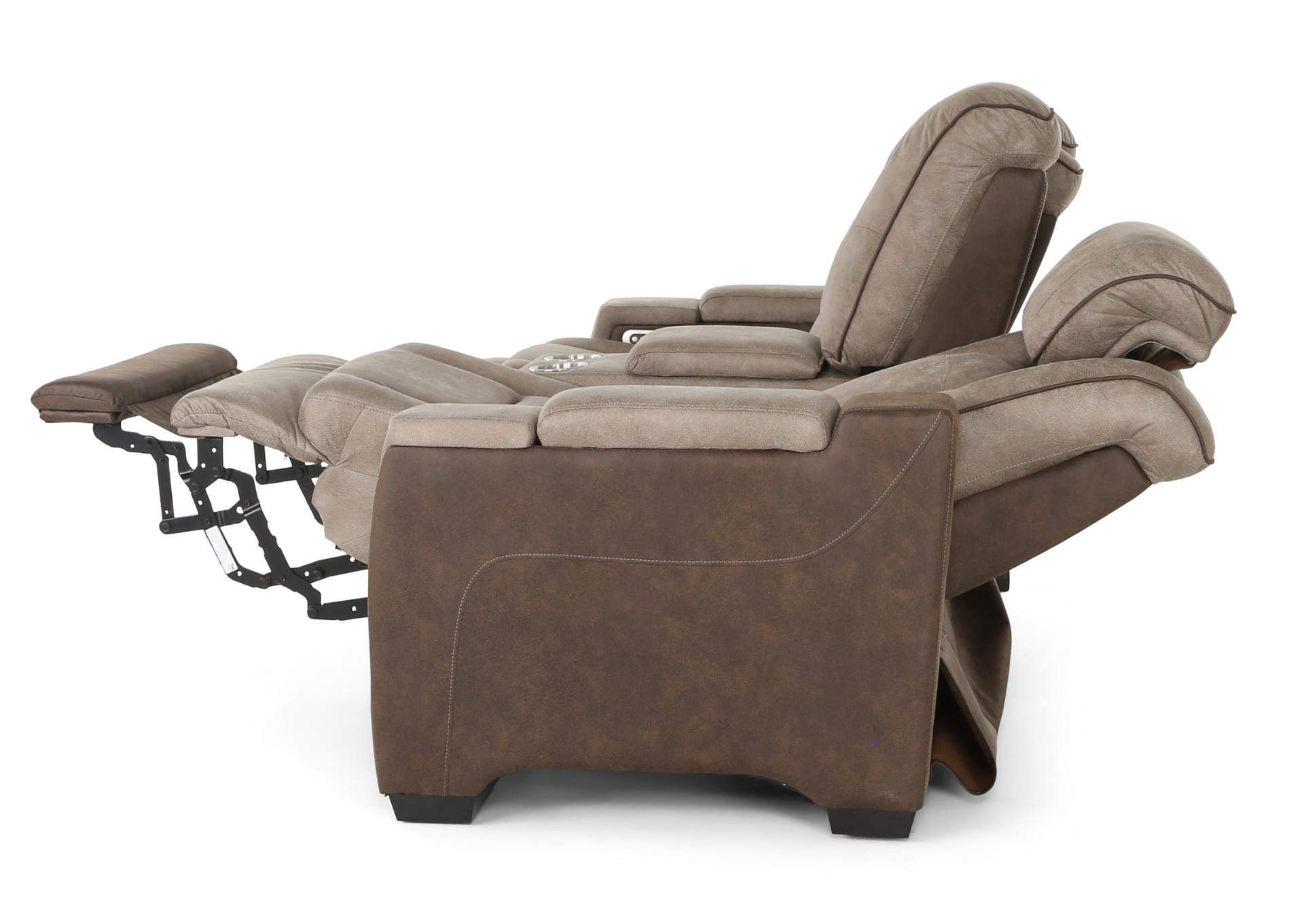LANTANA ROCKY GREY/BROWN 2P POWER LOVESEAT,ELEMENTS INTERNATIONAL GROUP, LLC
