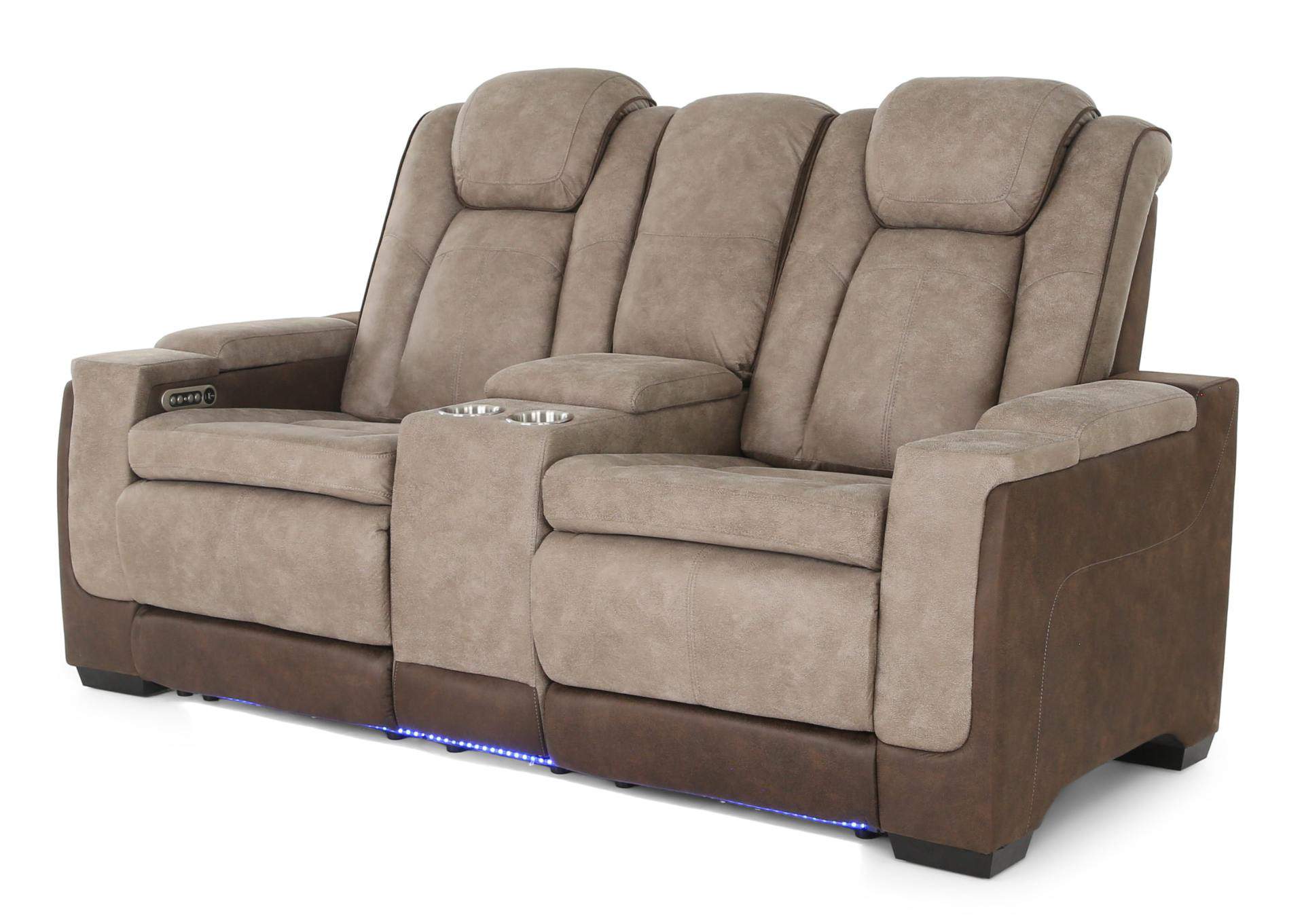 LANTANA ROCKY GREY/BROWN 2P POWER LOVESEAT,ELEMENTS INTERNATIONAL GROUP, LLC