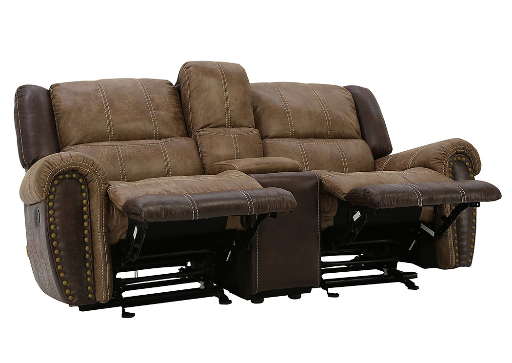 SORREL GLIDER RECLINING LOVESEAT WITH CONSOLE,CHEERS