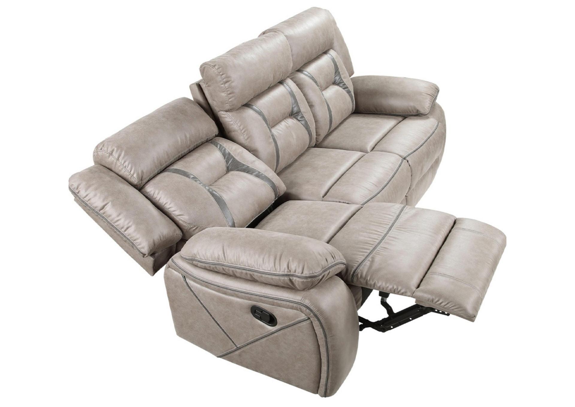 TYSON RECLINING SOFA WITH DROP DOWN CONSOLE,STEVE SILVER COMPANY