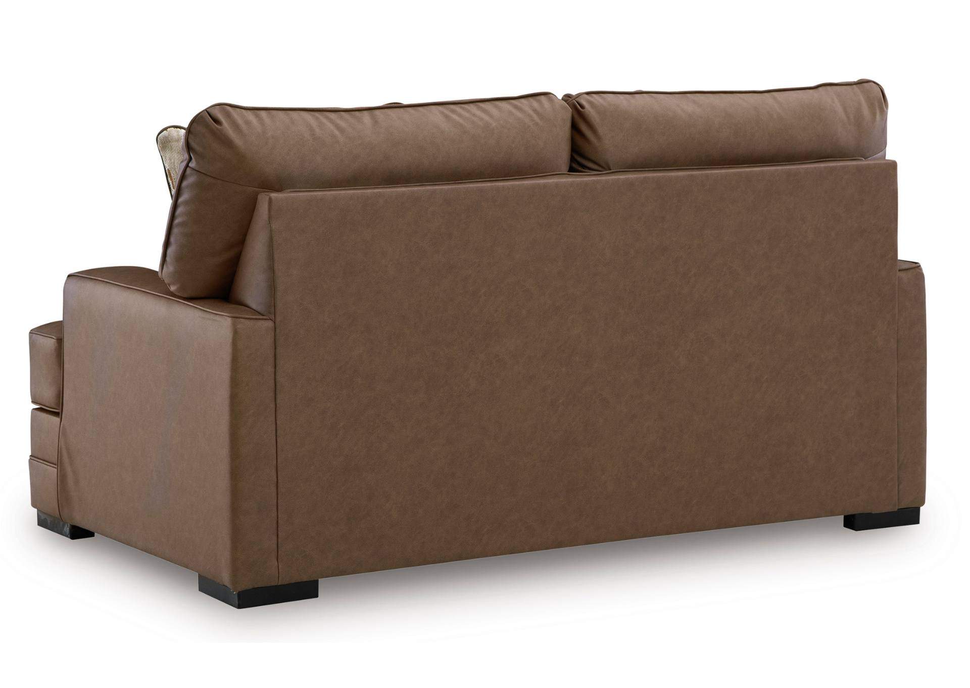 VILLACOURT CARAMEL LOVESEAT,ASHLEY FURNITURE INC.