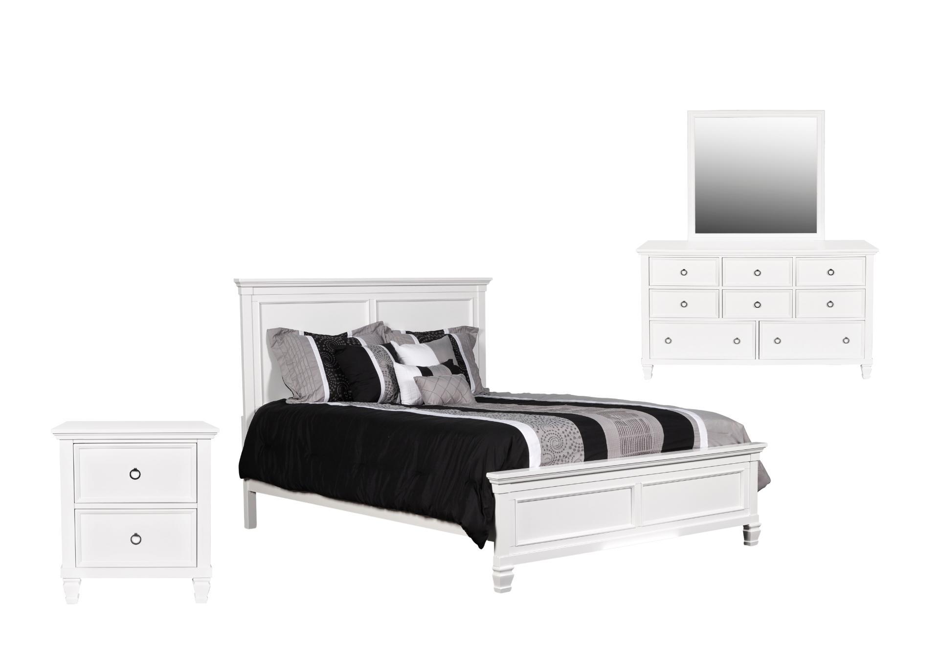 TAMARACK WHITE QUEEN BEDROOM,NEW CLASSIC HOME FURNISHING II