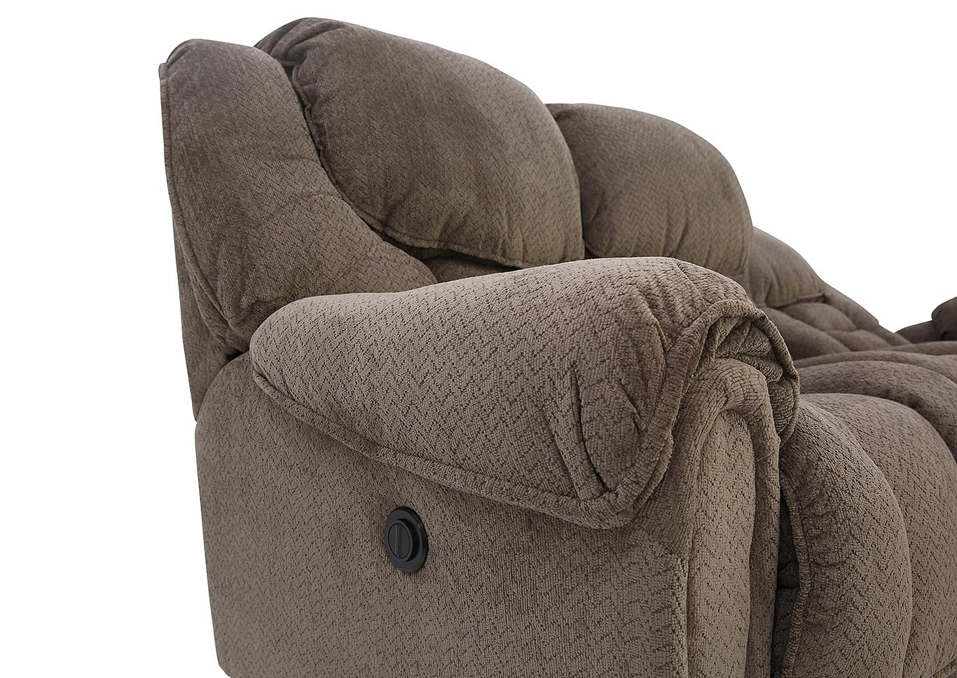 BAXTER TAUPE 1P POWER SOFA,HOMESTRETCH