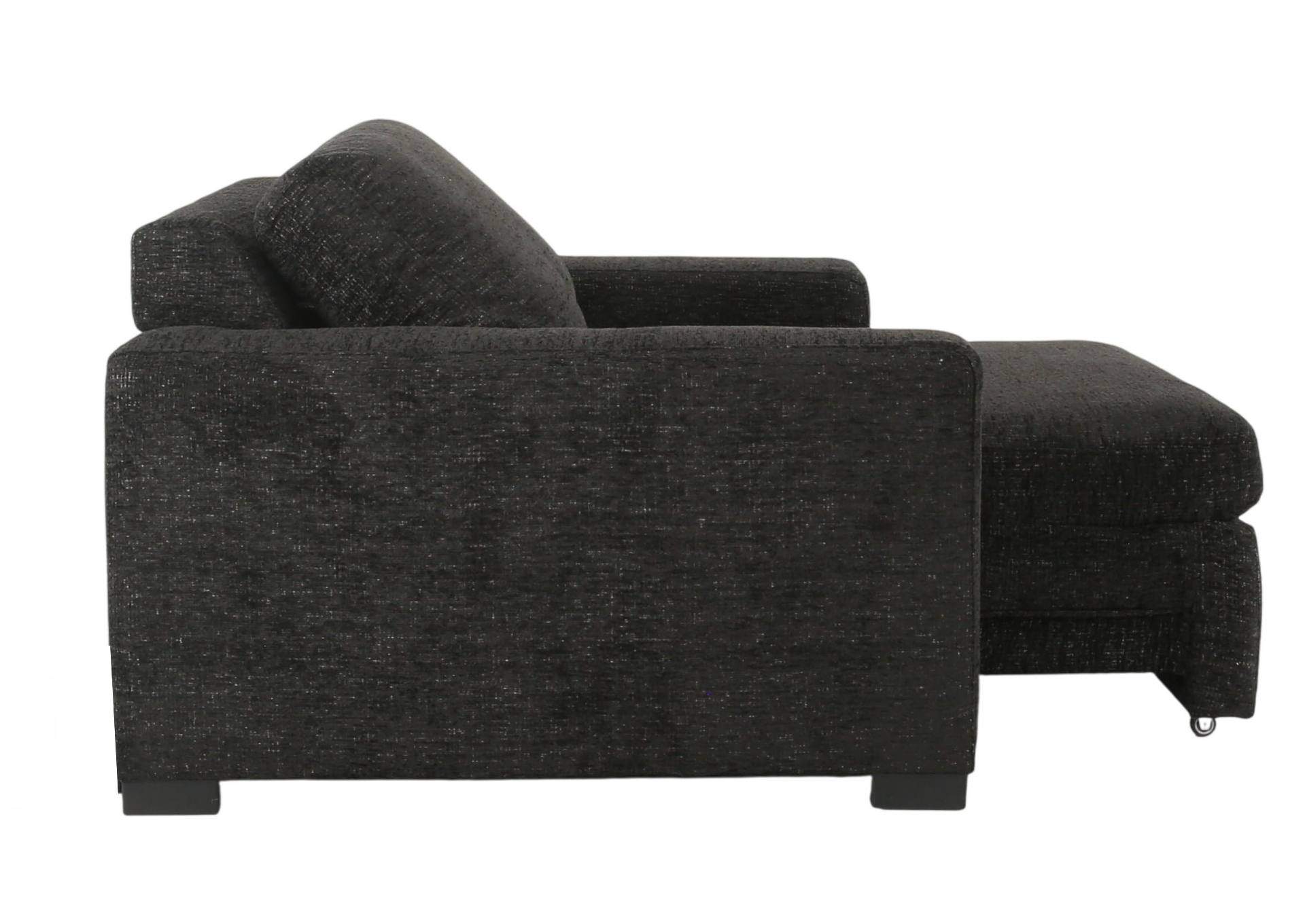 LACHLAN EBONY POWER RECLINER WITH SLIDING CHAISE,CHEERS