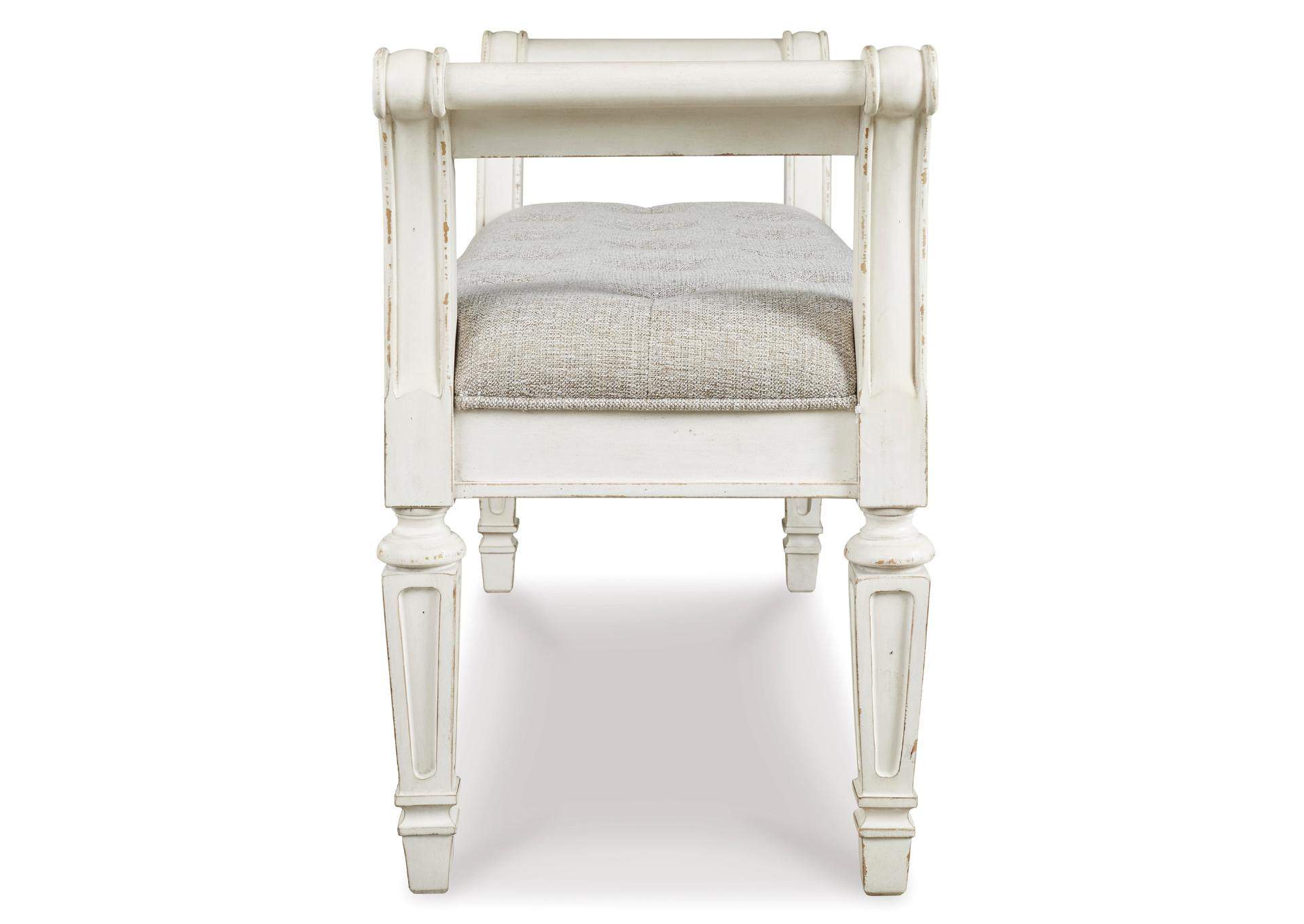 REALYN ACCENT BENCH,ASHLEY FURNITURE INC.