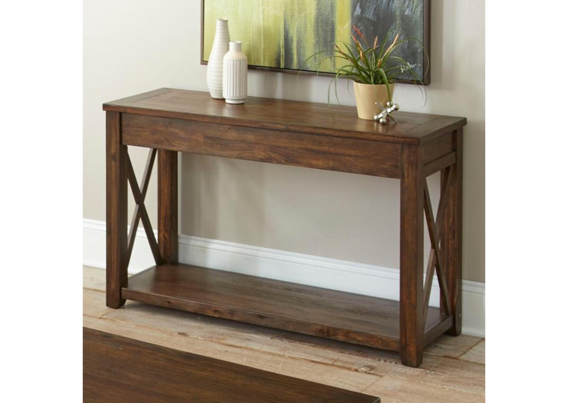 LENKA SOFA TABLE,STEVE SILVER COMPANY