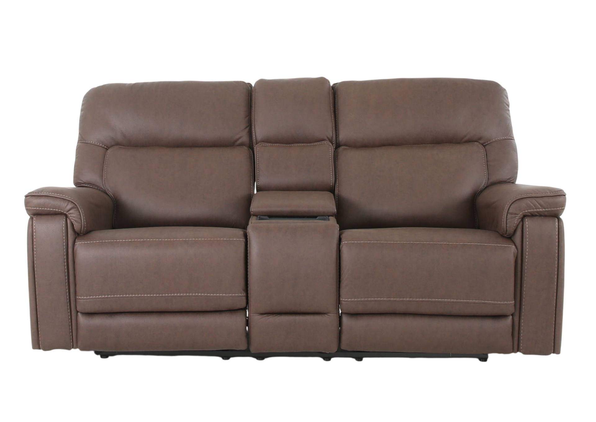 CANNES BARK 3P POWER CONSOLE LOVESEAT,MOTM