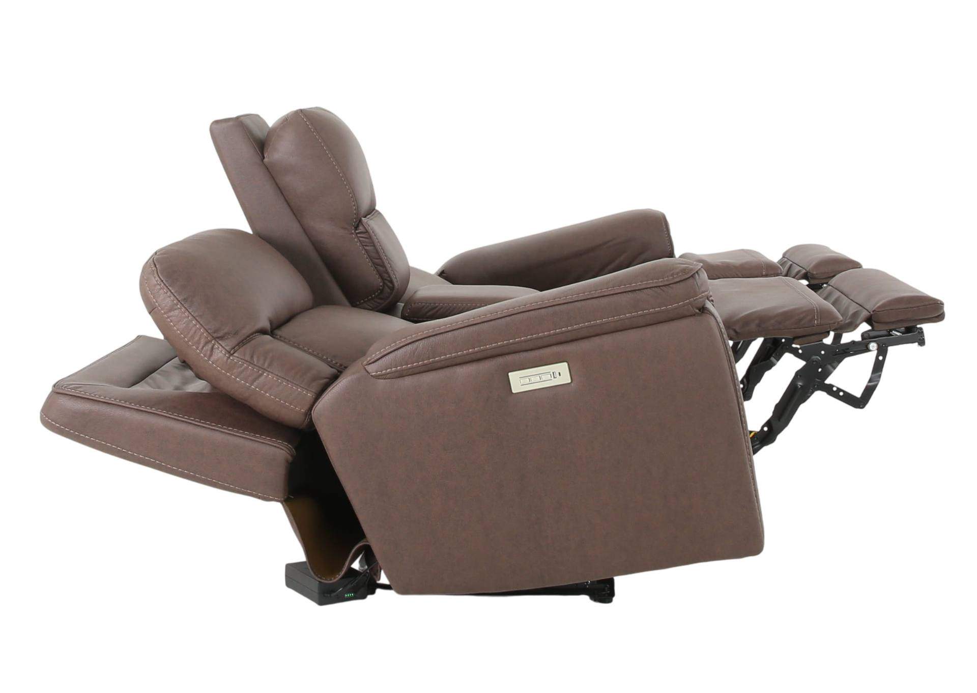 CANNES BARK 3P POWER CONSOLE LOVESEAT,MOTM