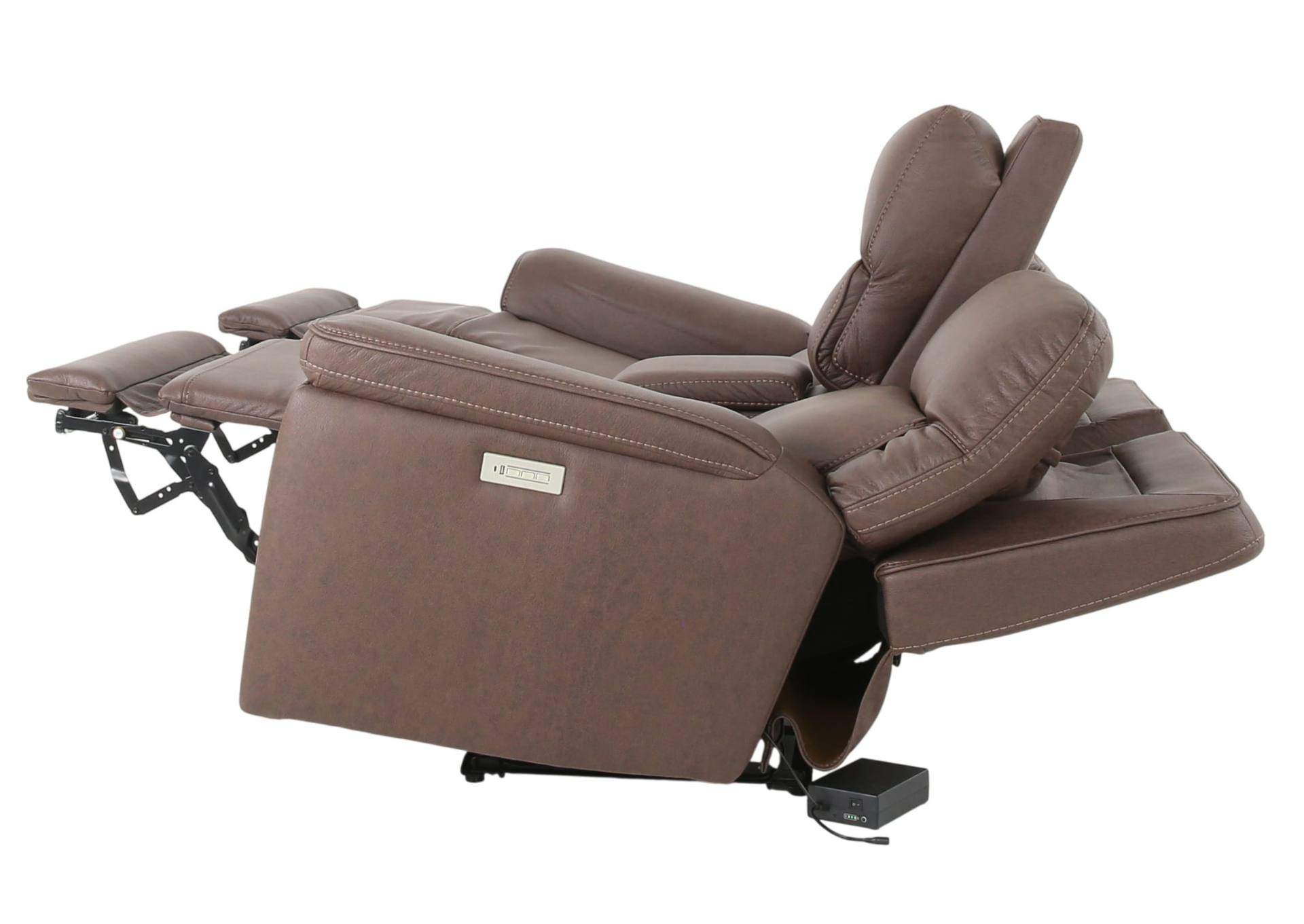 CANNES BARK 3P POWER CONSOLE LOVESEAT,MOTM