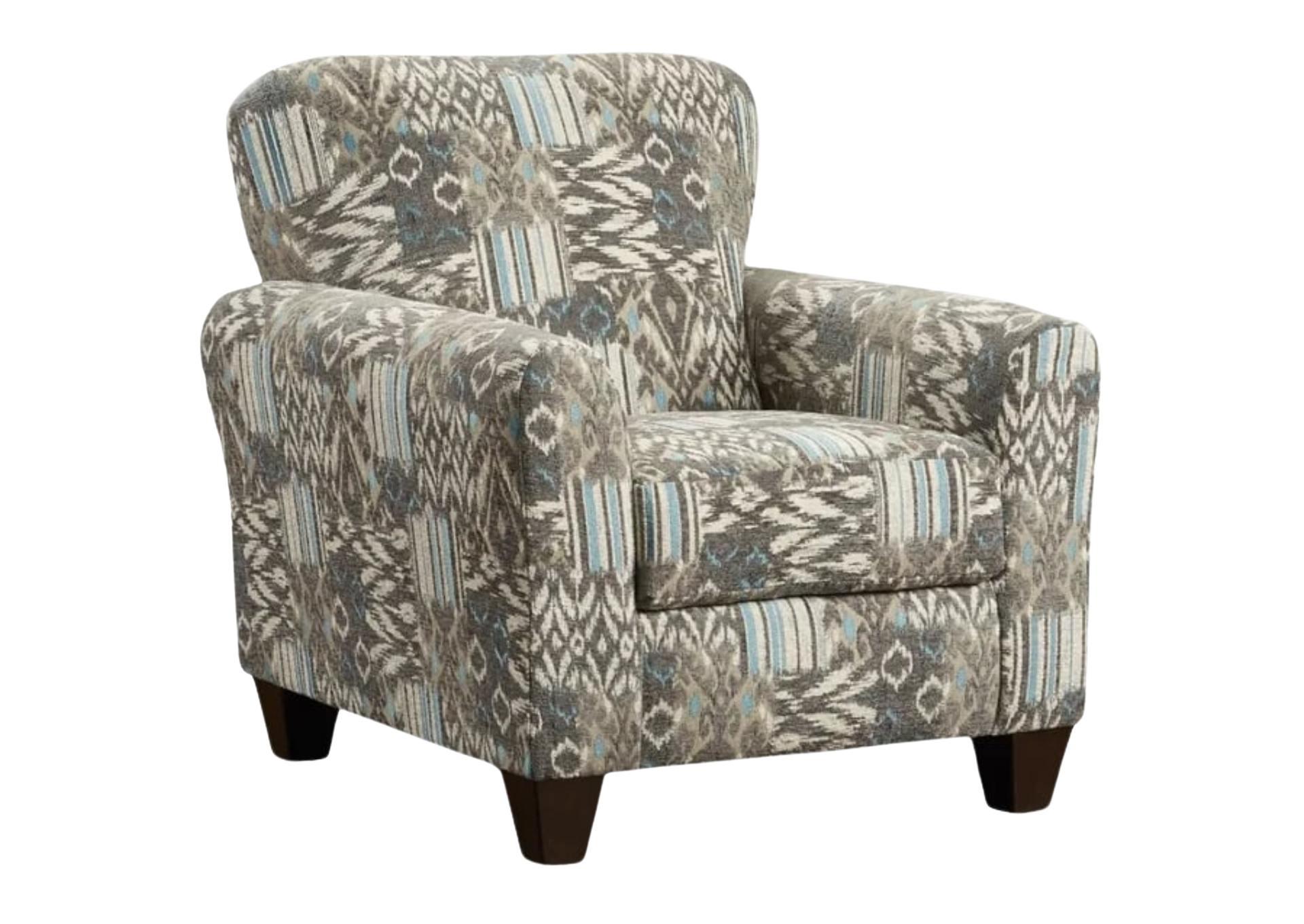 MARCEY NICKEL ACCENT CHAIR