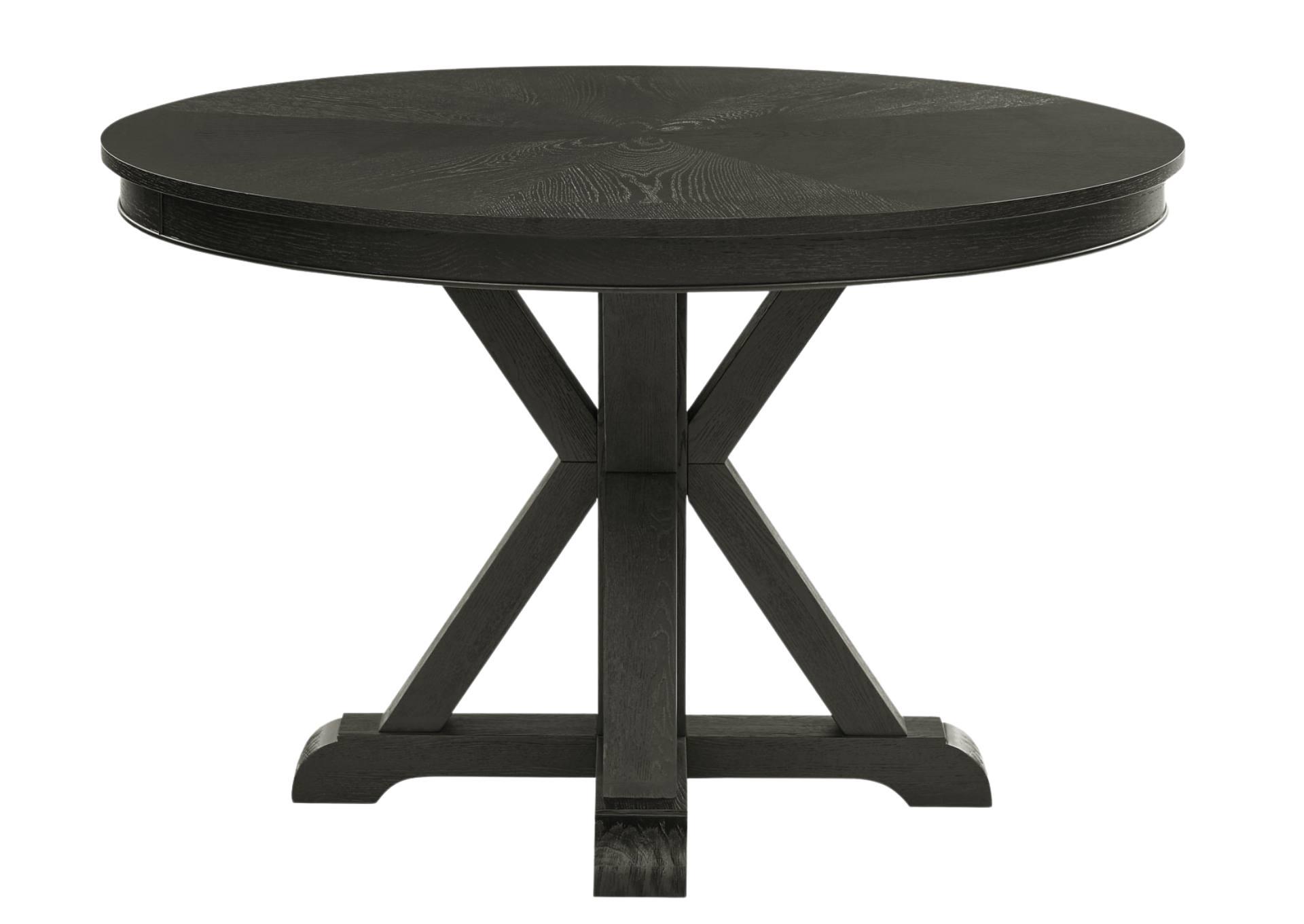 RYLIE BLACK DINING TABLE,STEVE SILVER COMPANY