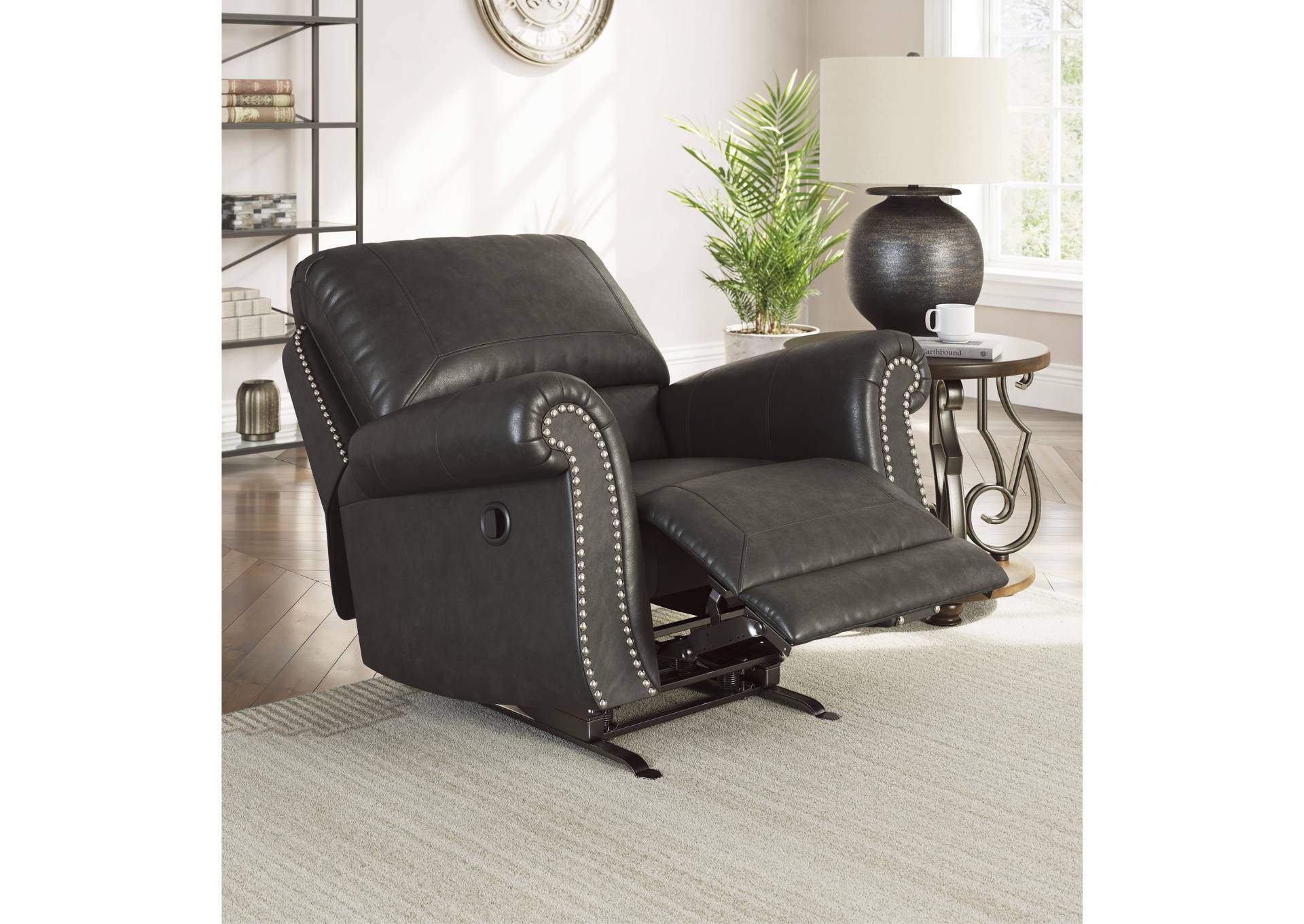 SHADSBURNE GRANITE SWIVEL GLIDER,ASHLEY FURNITURE INC.