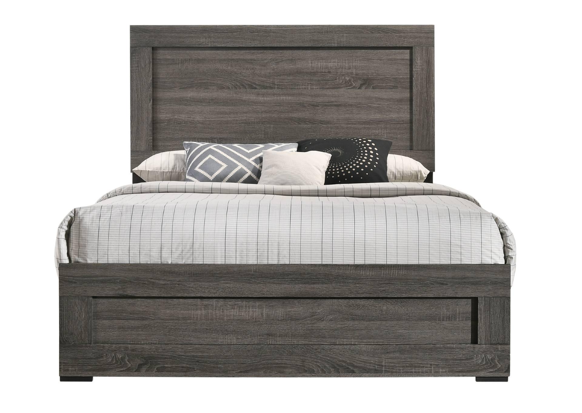 AMELIE GREY FULL BED,LIFESTYLE FURNITURE