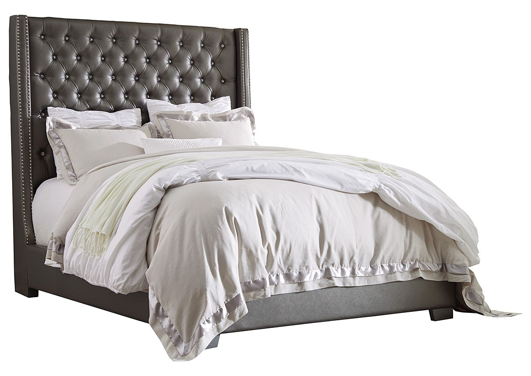 CORALAYNE KING UPHOLSTERED BED