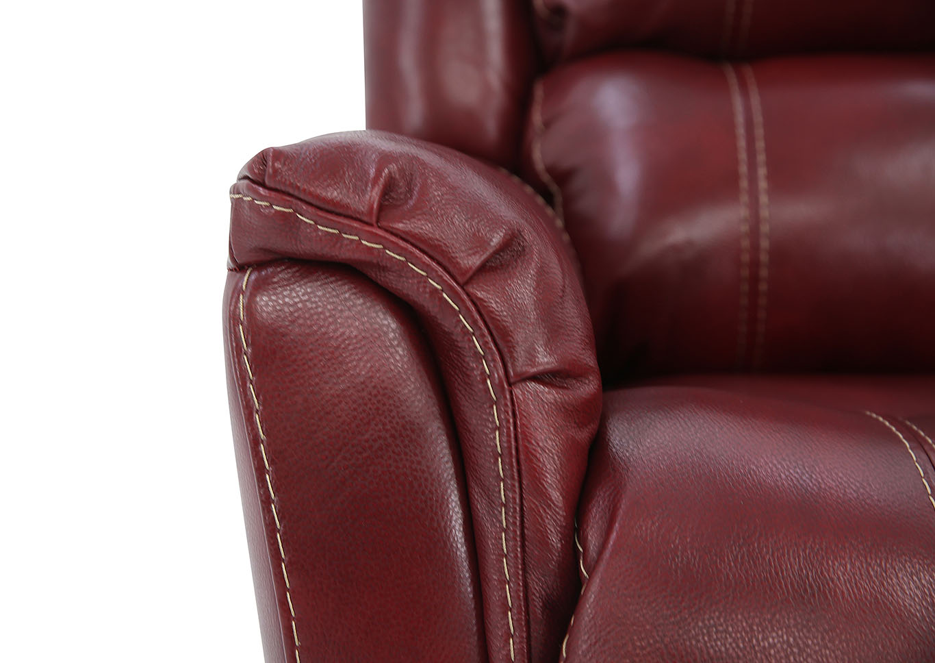 red leather swivel rocker recliner