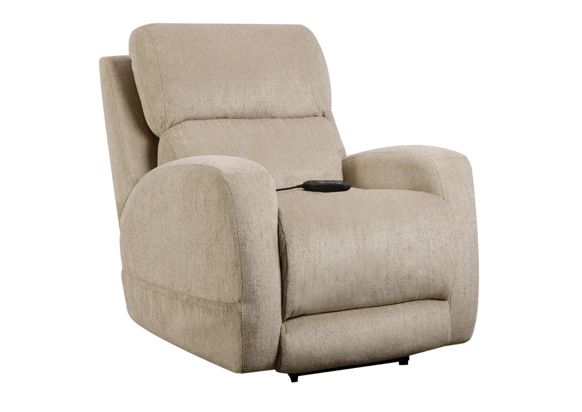 LANDRY BEIGE POWER RECLINER Ivan Smith Furniture