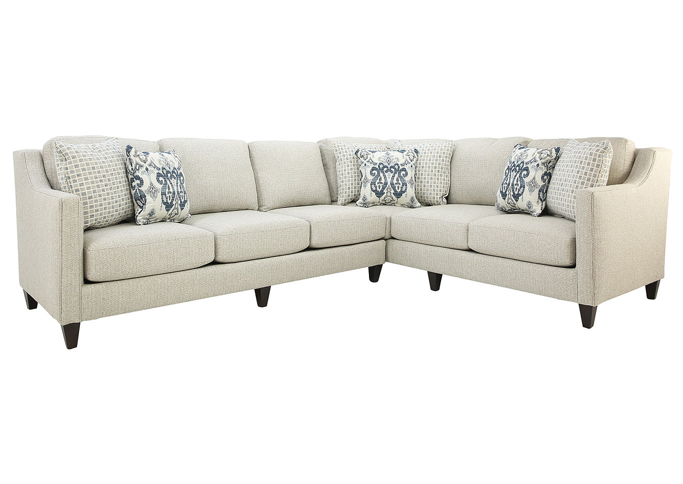 TWINE AND TWIG CHALK 2 PIECE SECTIONAL