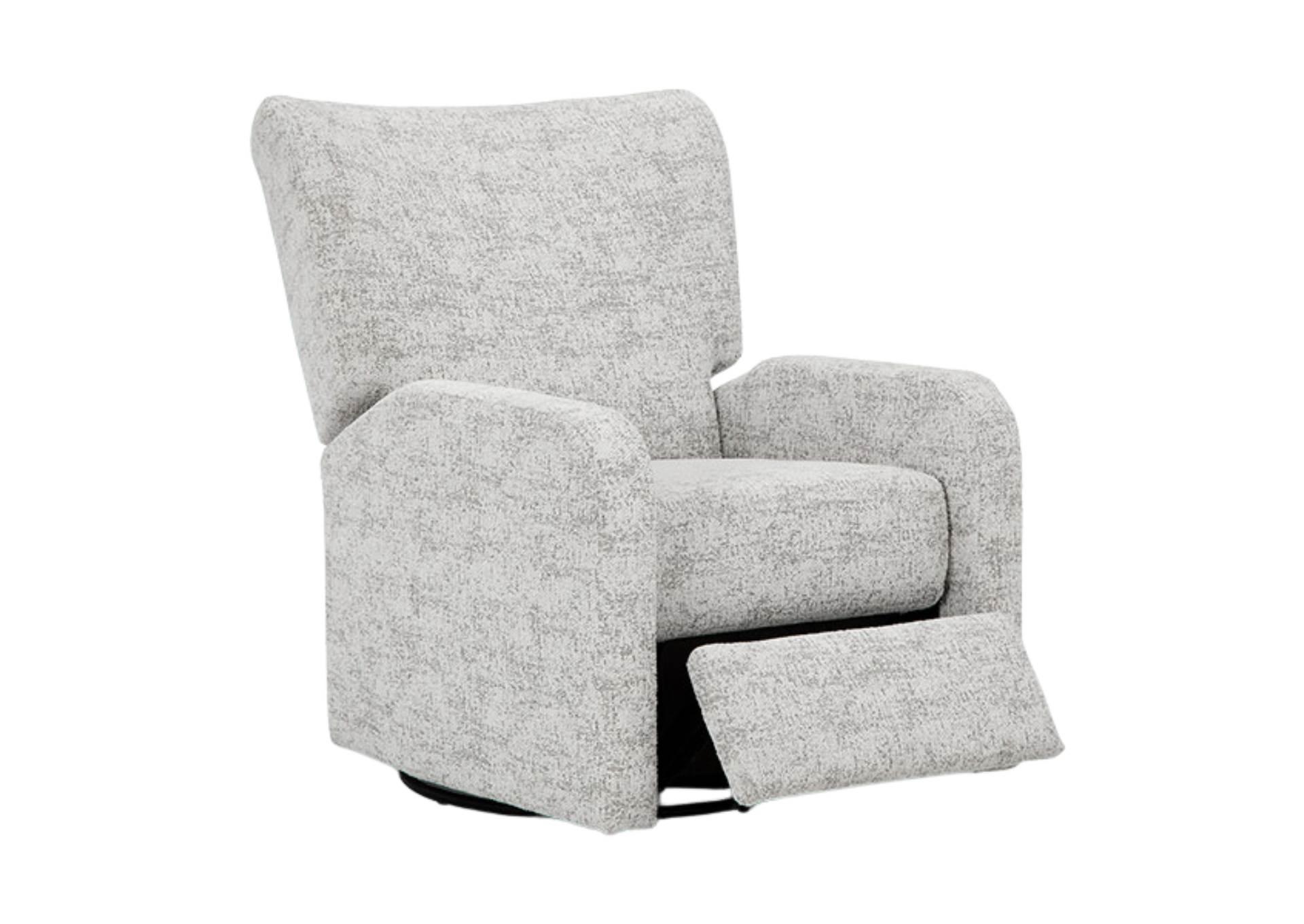 ATHEN PARCHMENT SWIVEL RECLINER,BEST CHAIRS INC