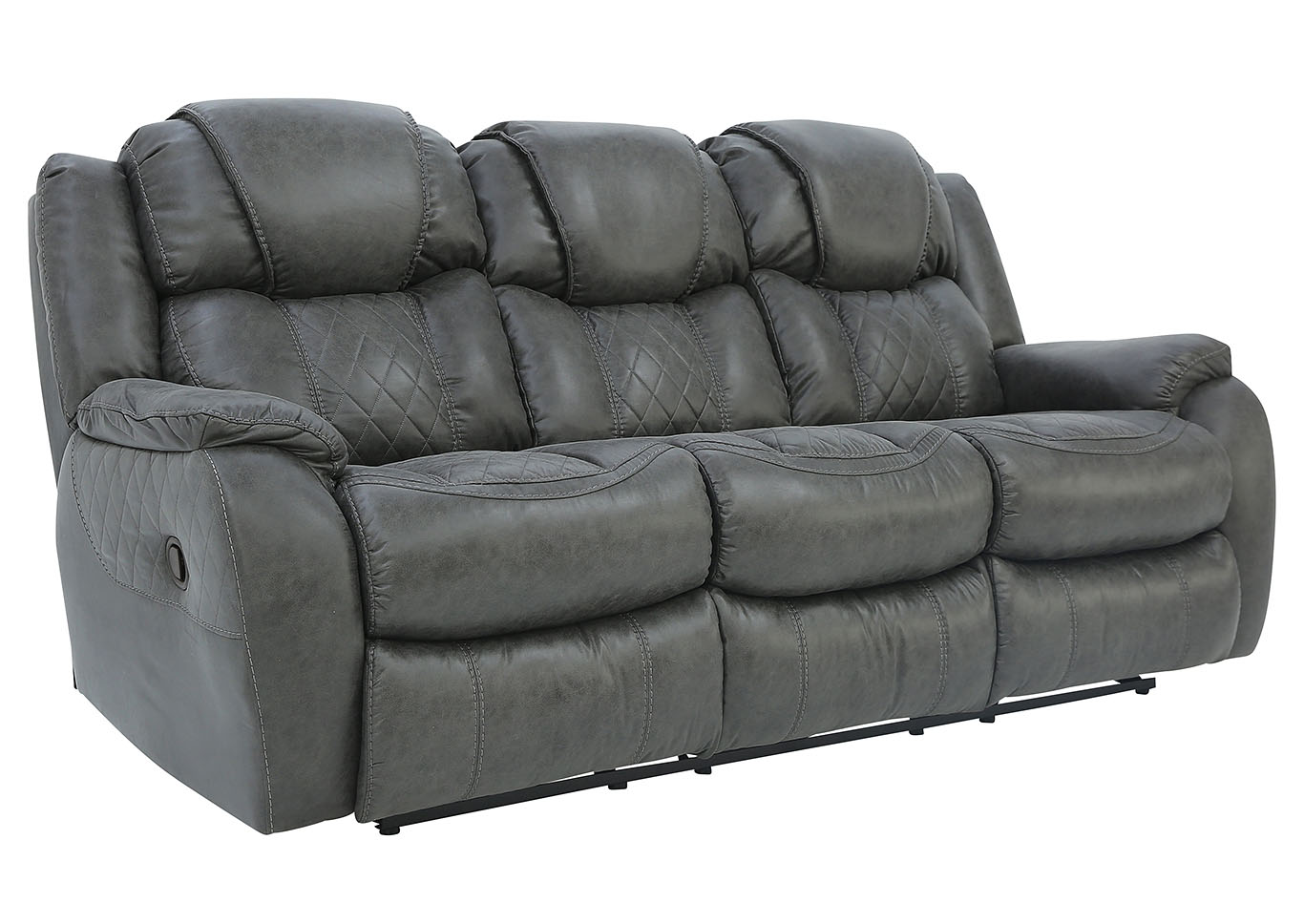 CASON STEEL RECLINING SOFA,HOMESTRETCH