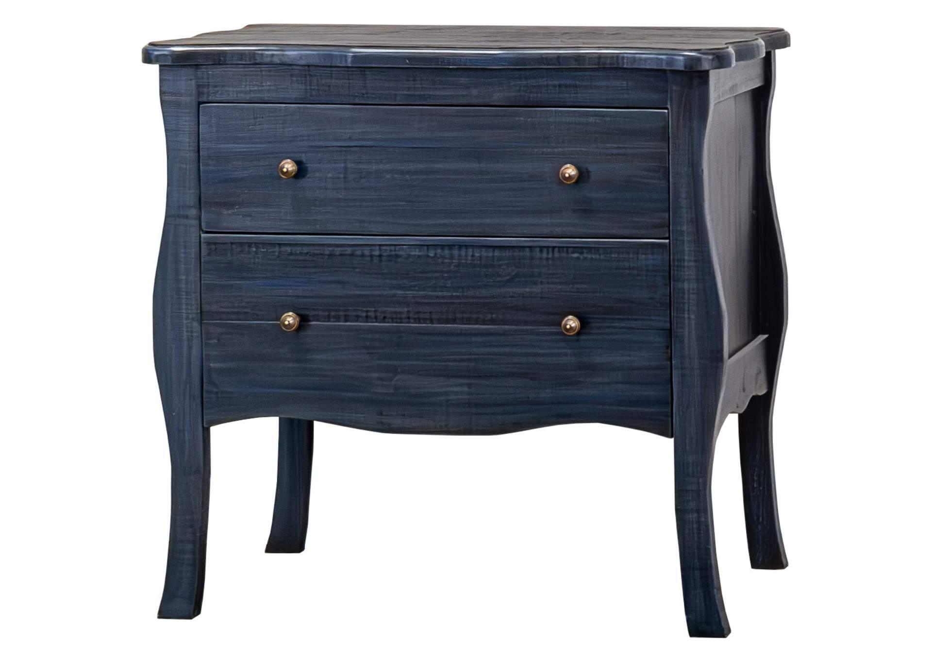 JULI MIDNIGHT BLUE CONSOLE,ARDENT HOME