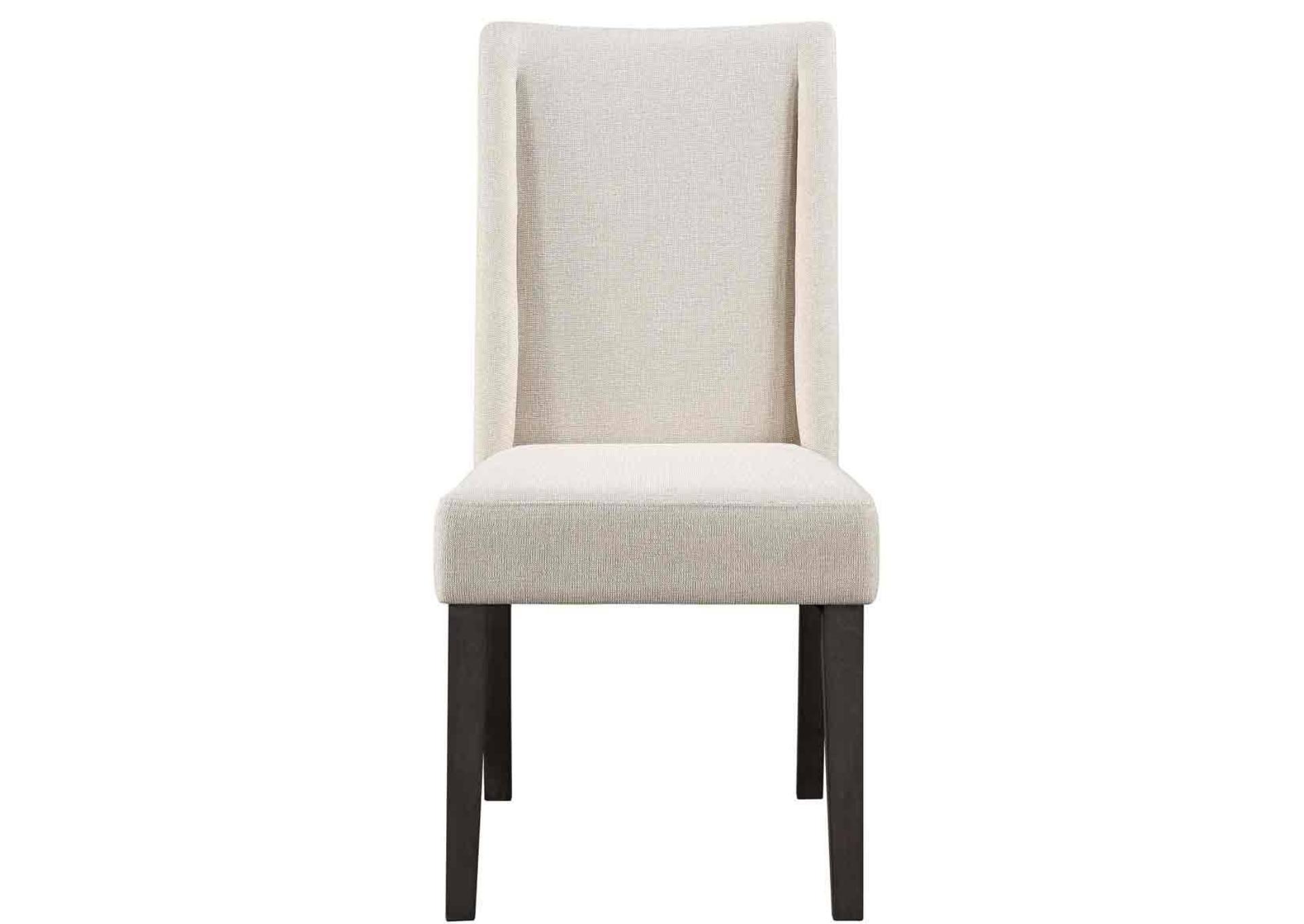 NAPA DARK UPHOLSTERED SIDE CHAIR,STEVE SILVER COMPANY