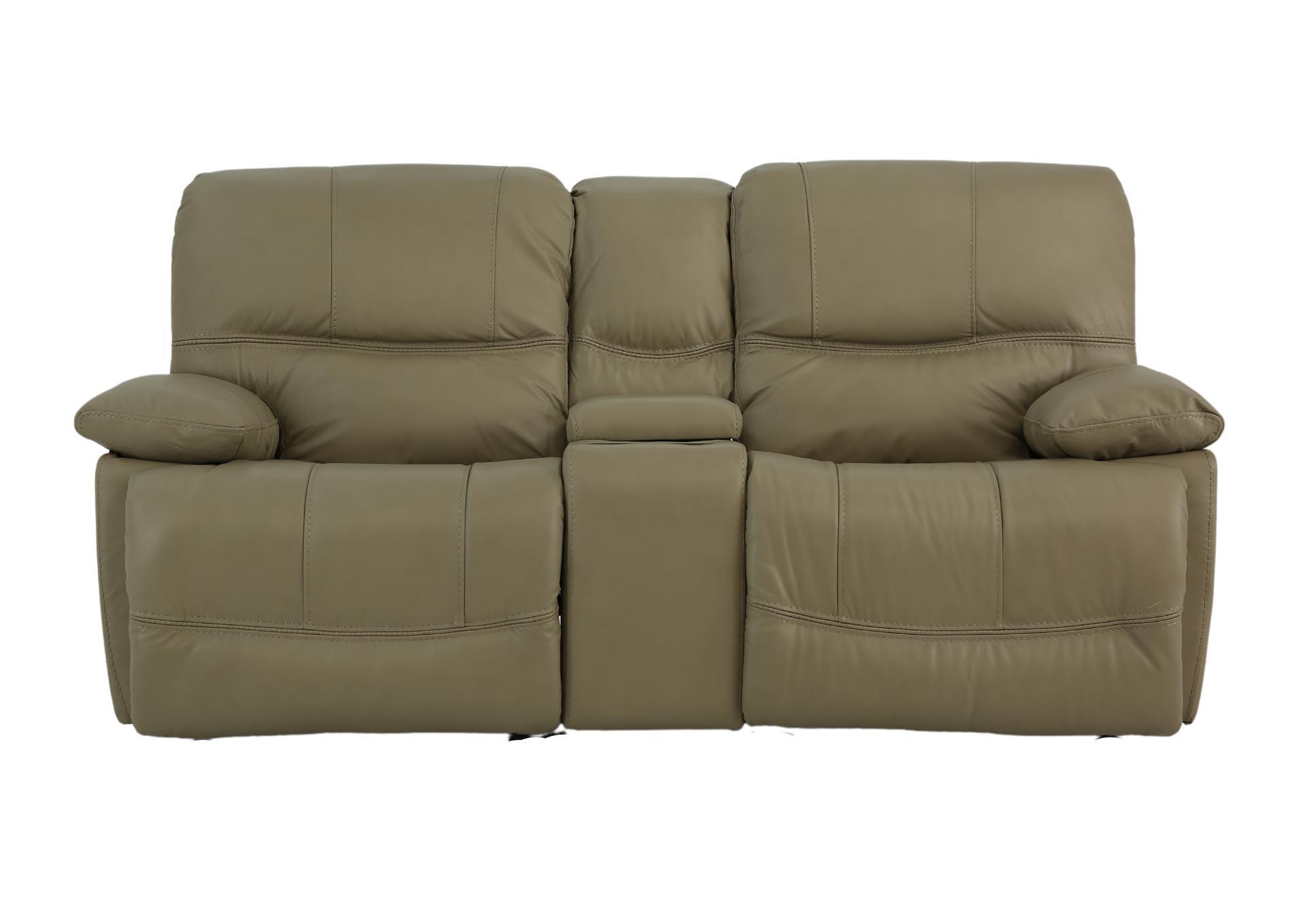 ODESSA TAUPE LEATHER 1P POWER ZERO GRAVITY RECLINING LOVESEAT WITH CONSOLE,CHEERS