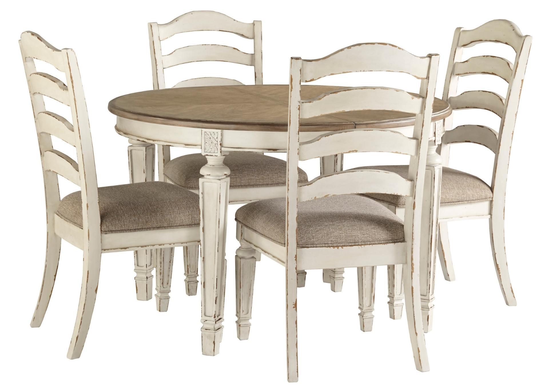 REALYN LADDERBACK 5 PIECE DINING SET,ASHLEY FURNITURE INC.