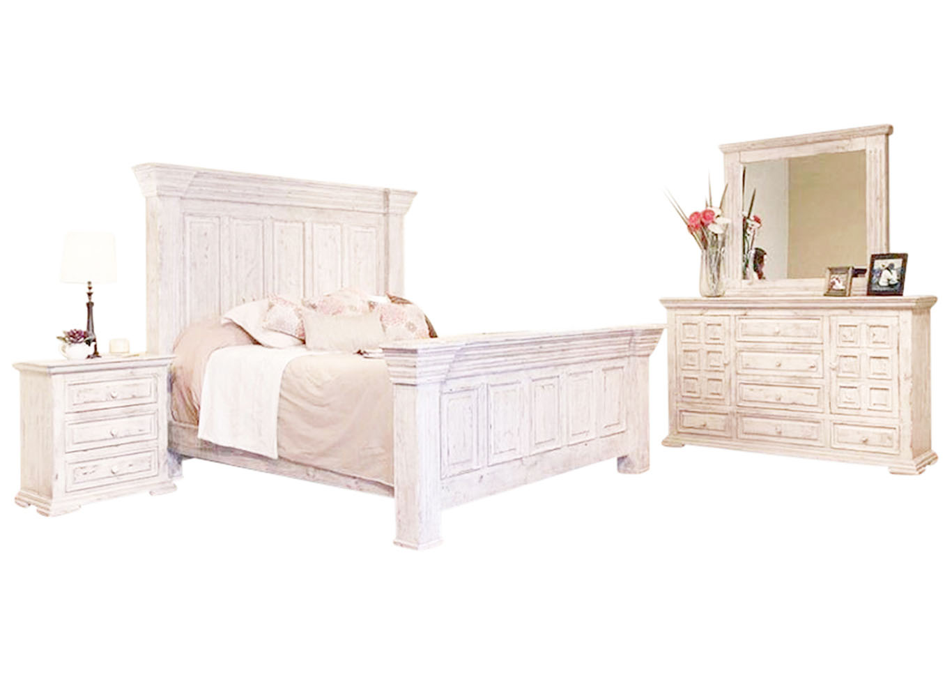 terra white queen bedroom furniture