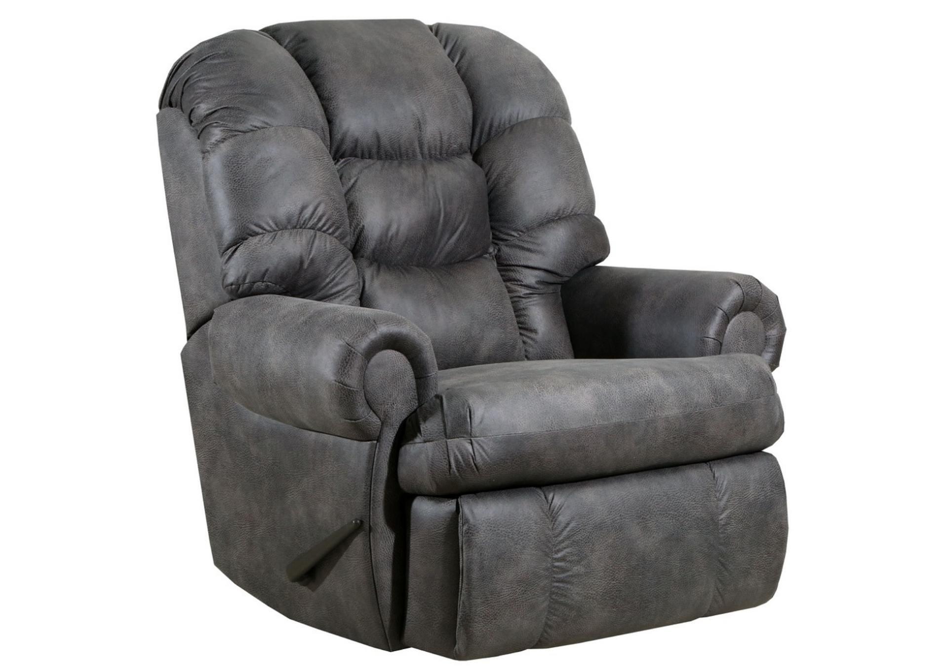 big black recliner