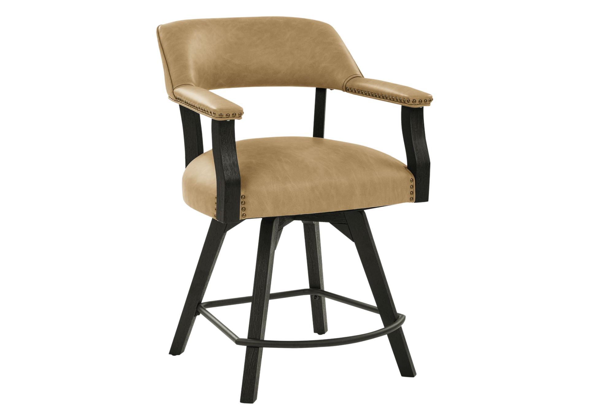 RYLIE BLACK COUNTER CHAIR,STEVE SILVER COMPANY