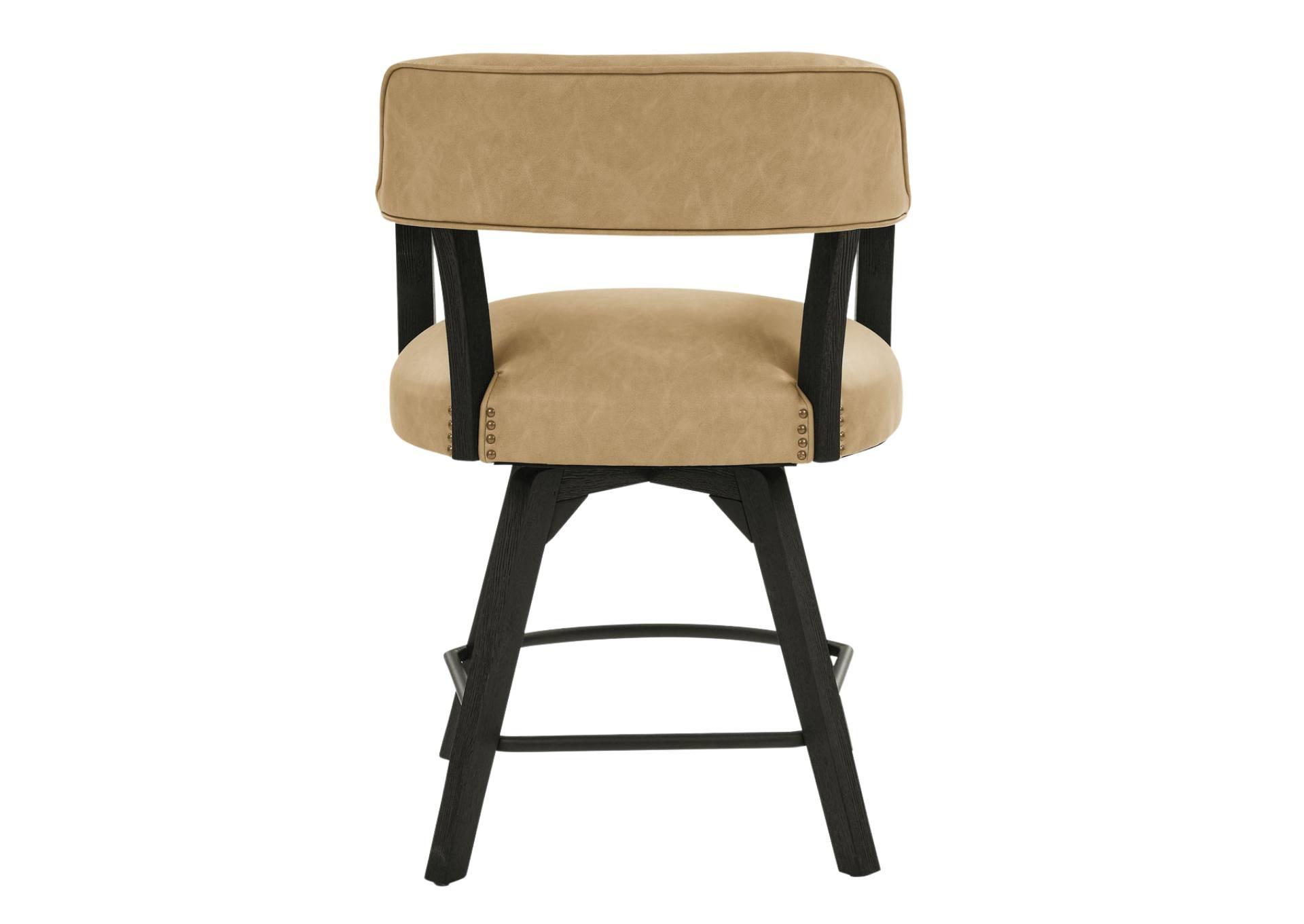 RYLIE BLACK COUNTER CHAIR,STEVE SILVER COMPANY