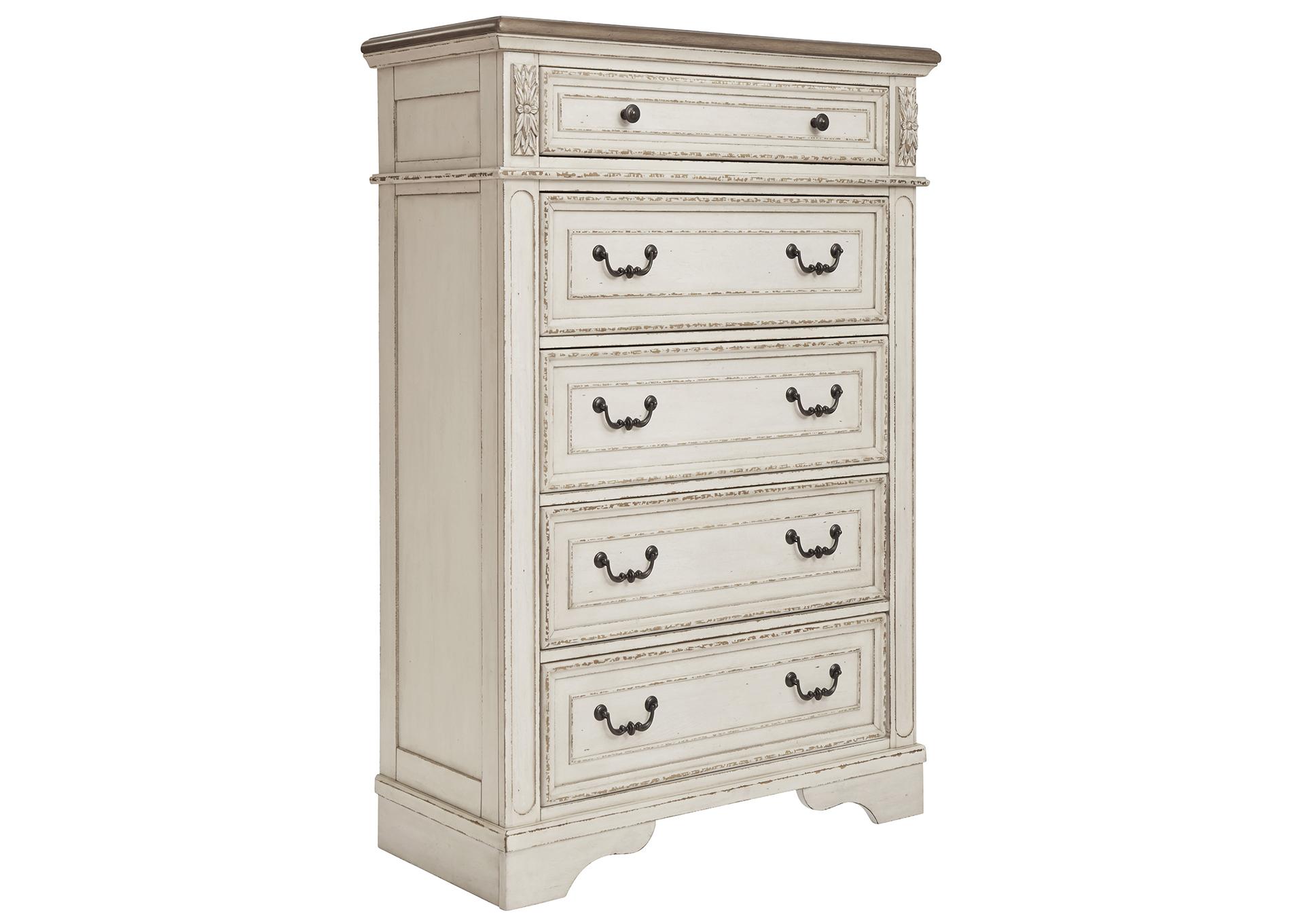 REALYN FIVE DRAWER CHEST,ASHLEY FURNITURE INC.