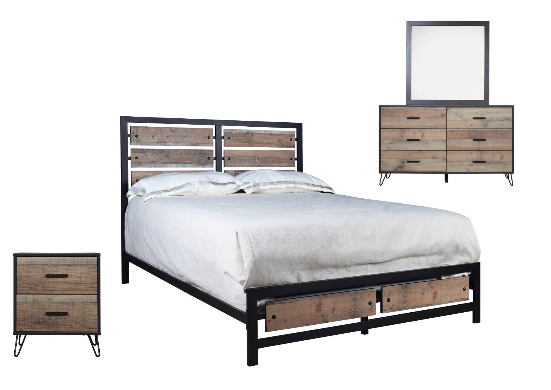 ELK RIVER RUSTIC TWIN BEDROOM,NEW CLASSIC HOME FURNISHING II