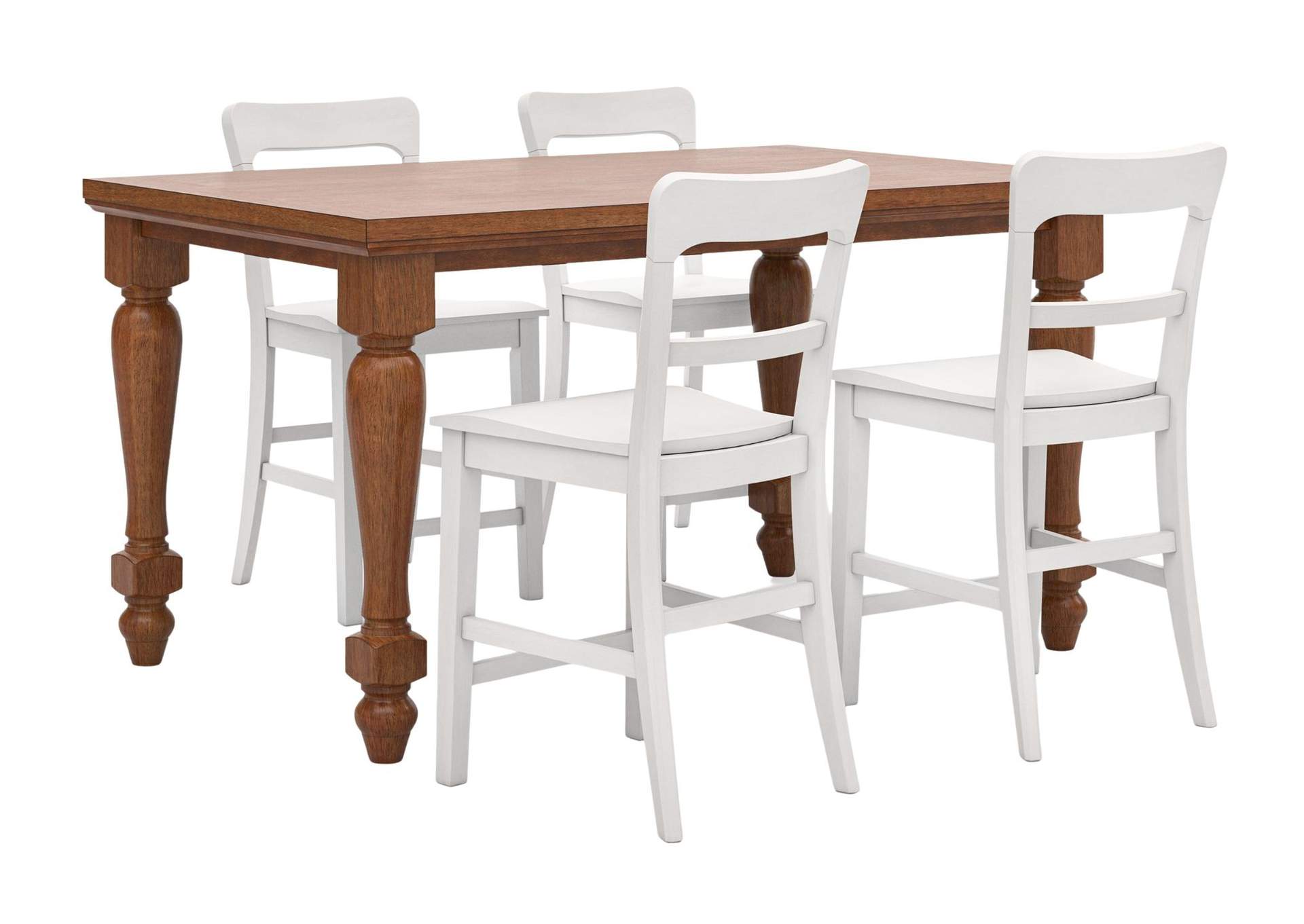 CHADWORTH BROWN COUNTER TABLE,ASHLEY FURNITURE INC.