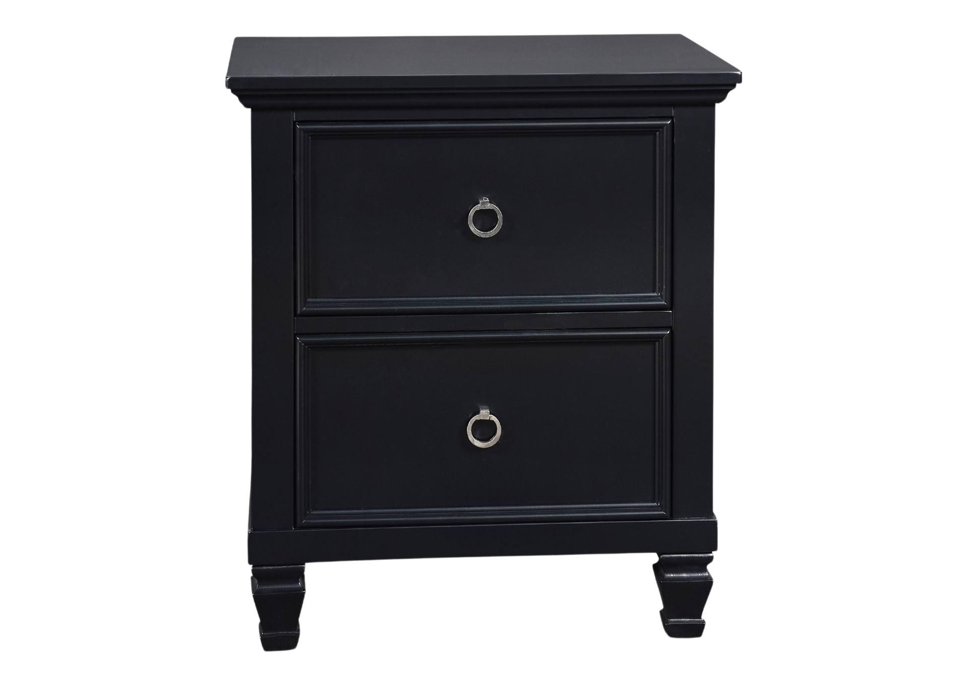 TAMARACK BLACK NIGHTSTAND