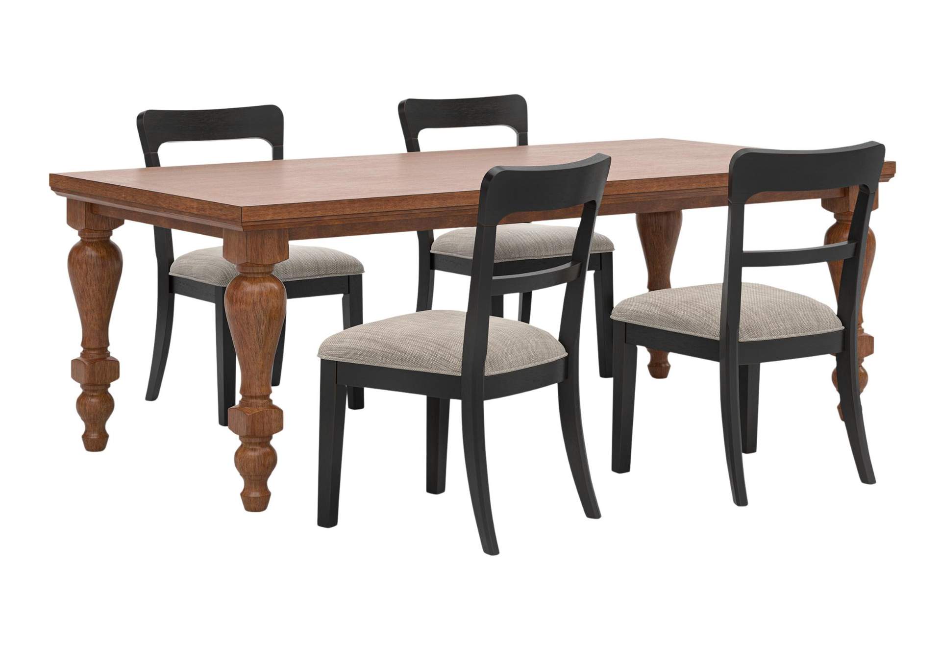 CHADWORTH 5 PIECE DINING SET,ASHLEY FURNITURE INC.