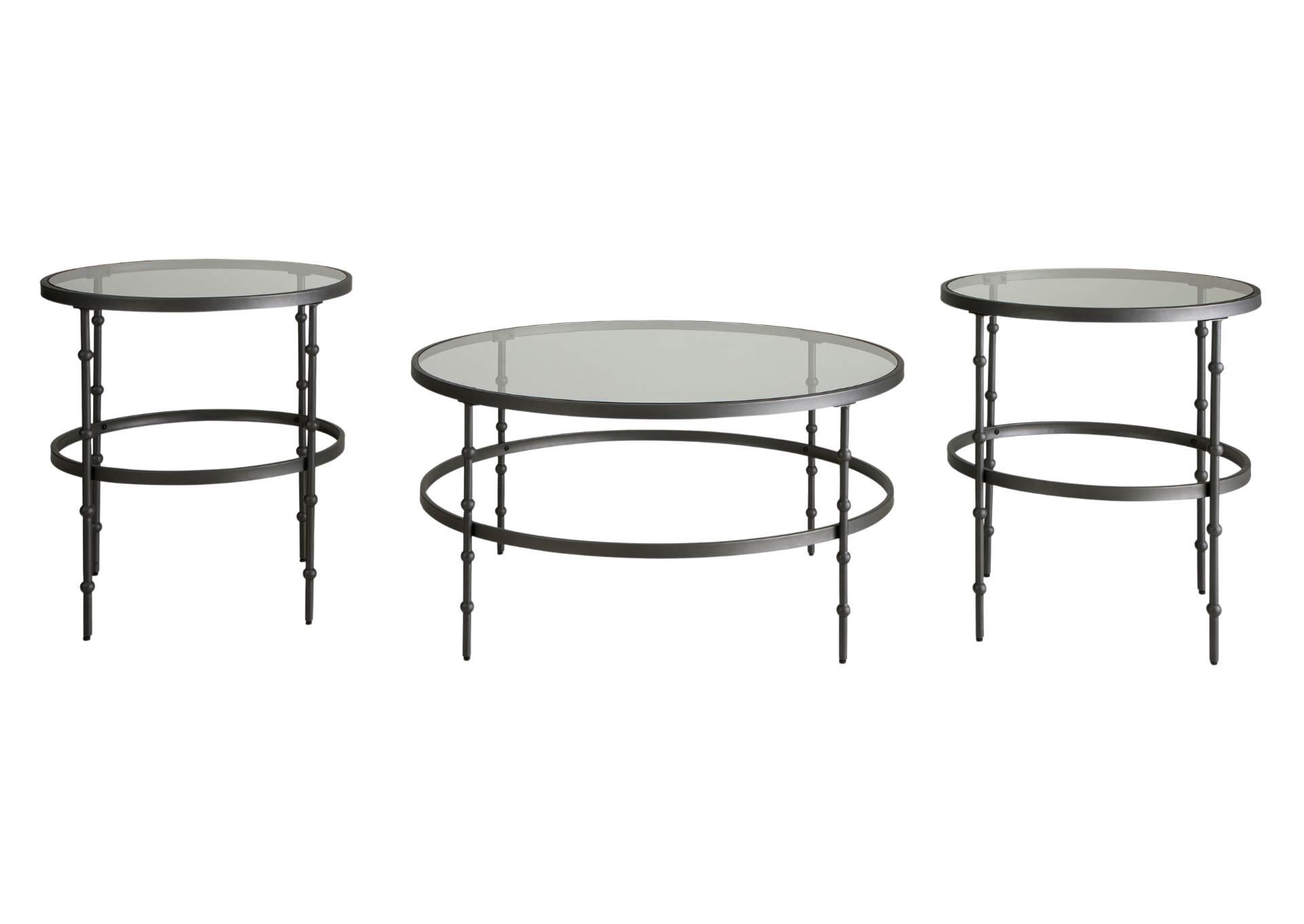 KELLYCO 3 PIECE OCCASIONAL TABLE SET