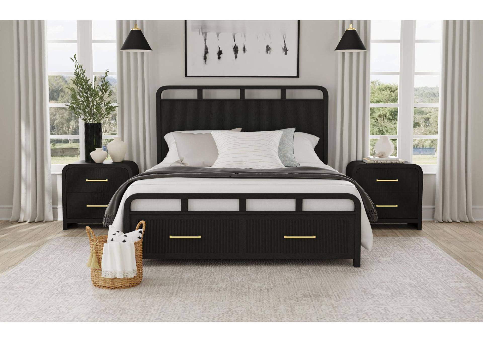 RIDGEMONT BLACK FULL BED,ELEMENTS INTERNATIONAL GROUP, LLC