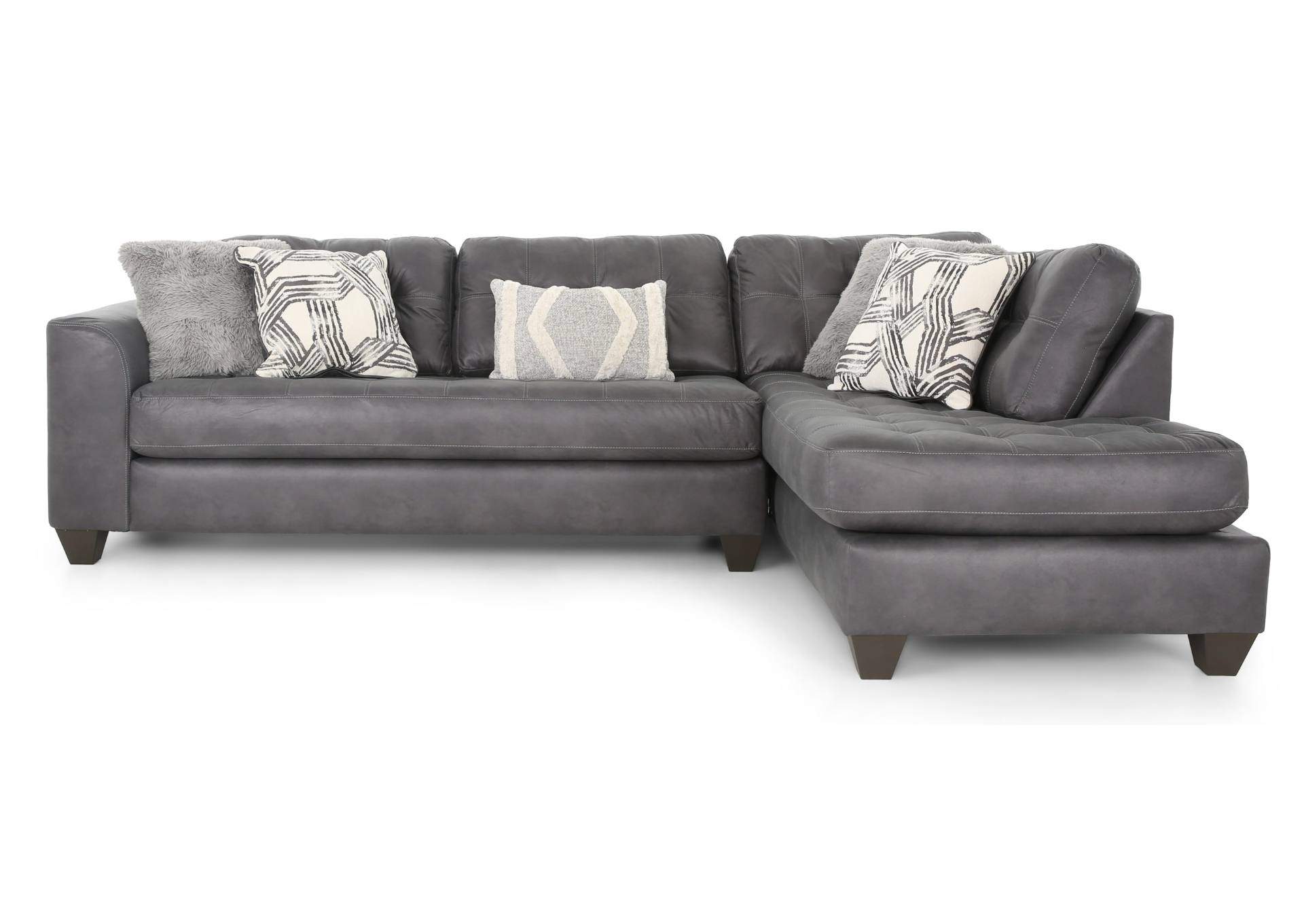 CROW PEWTER 2 PIECE SECTIONAL,ALBANY INDUSTRIES, INC.