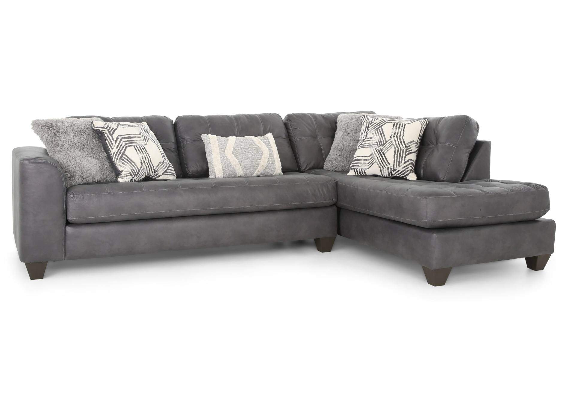 CROW PEWTER 2 PIECE SECTIONAL,ALBANY INDUSTRIES, INC.