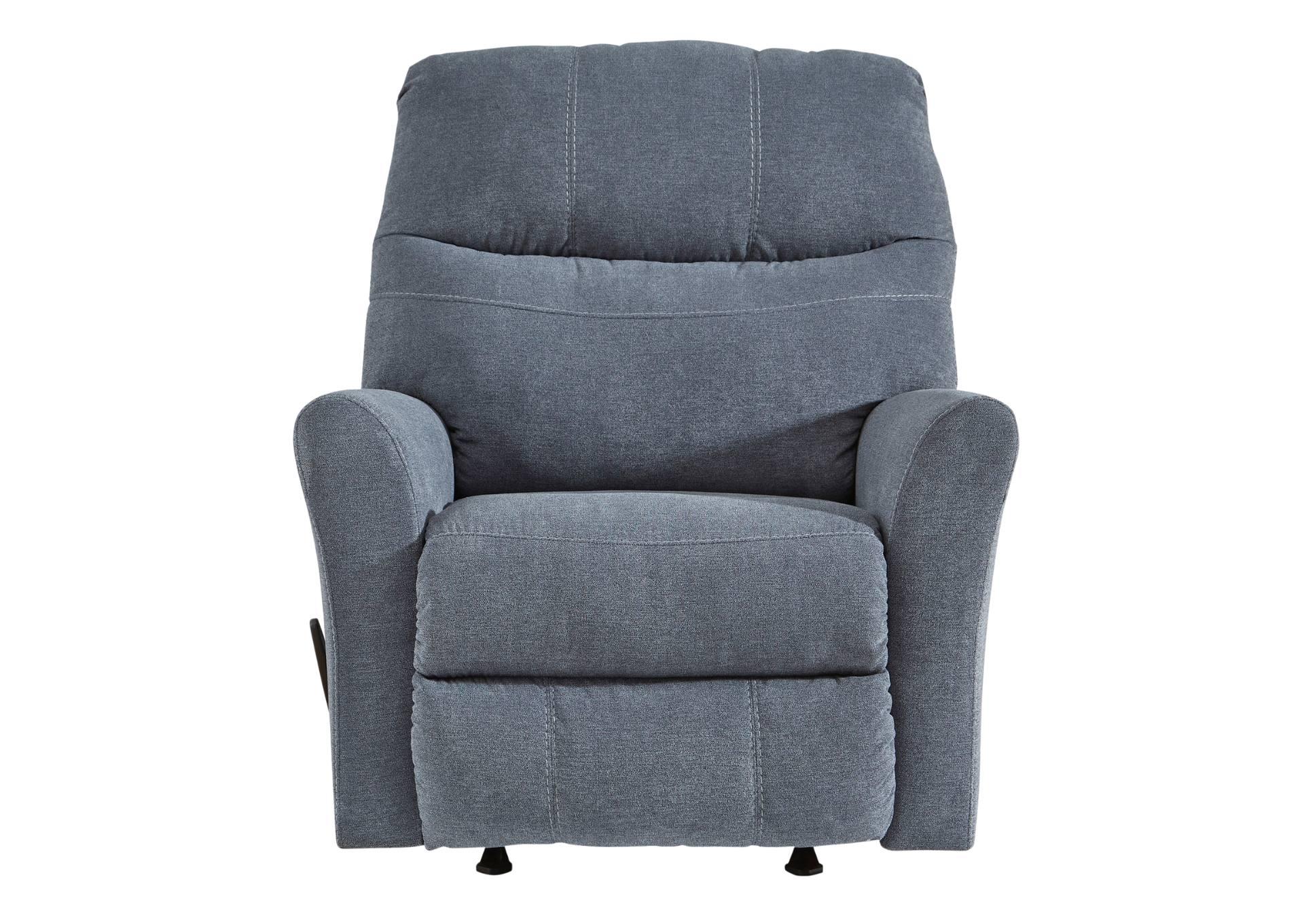 MARRELTON DENIM RECLINER,ASHLEY FURNITURE INC.