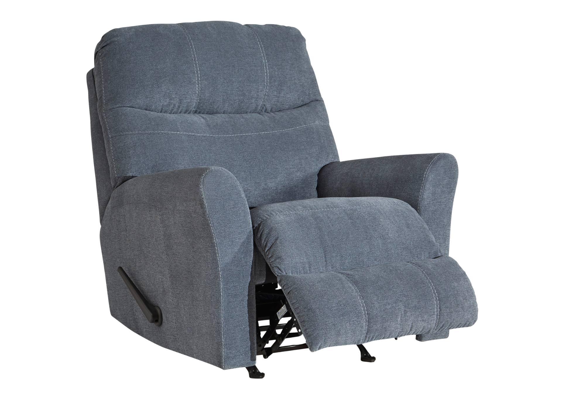 MARRELTON DENIM RECLINER,ASHLEY FURNITURE INC.